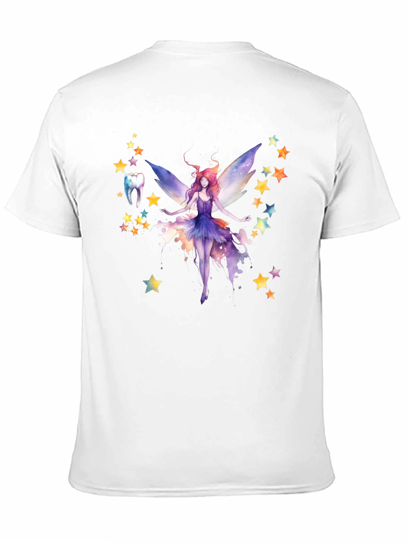 Tooth Fairy Graphic T-Shirt - Black