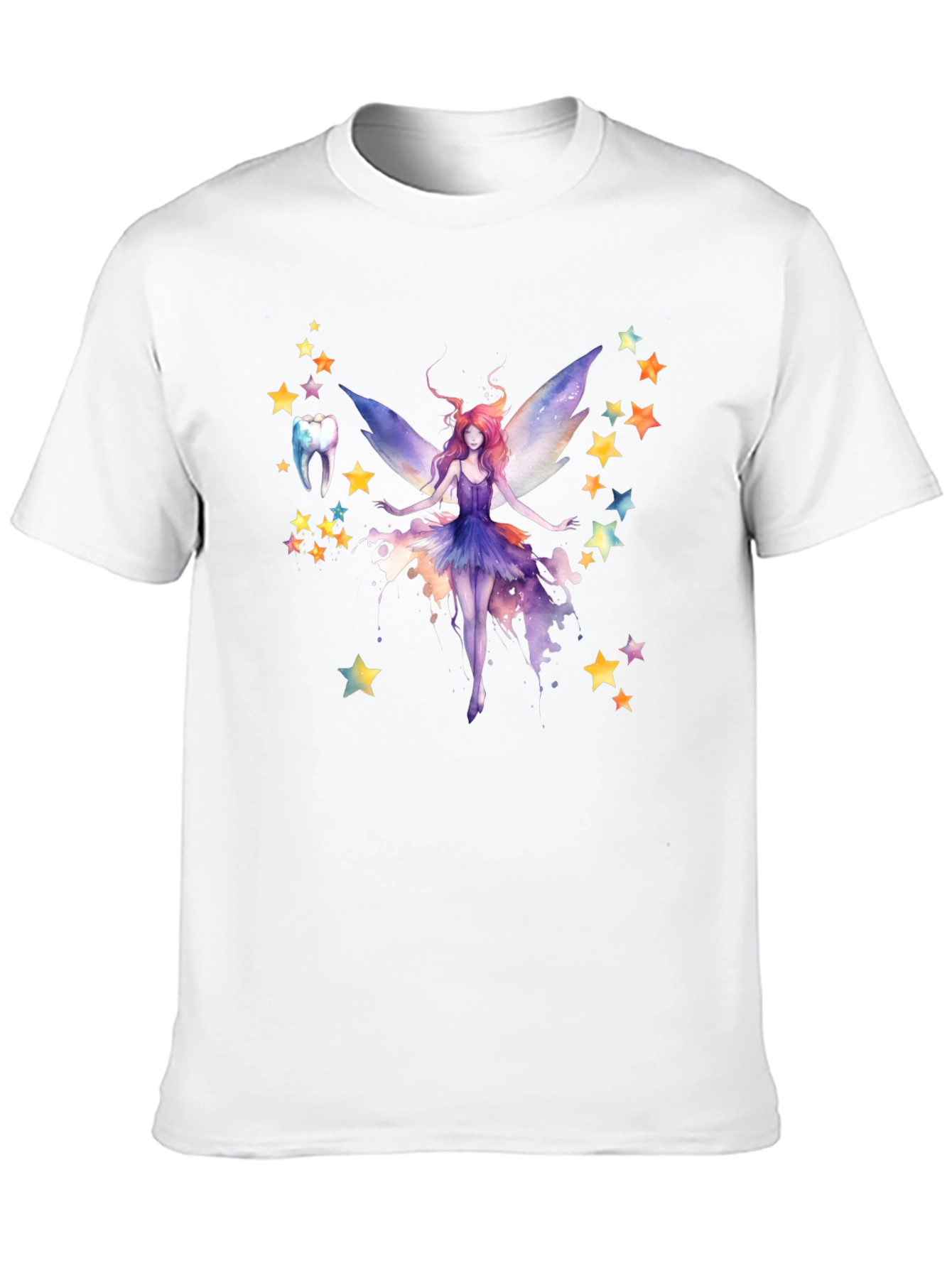 Tooth Fairy Graphic T-Shirt - Black