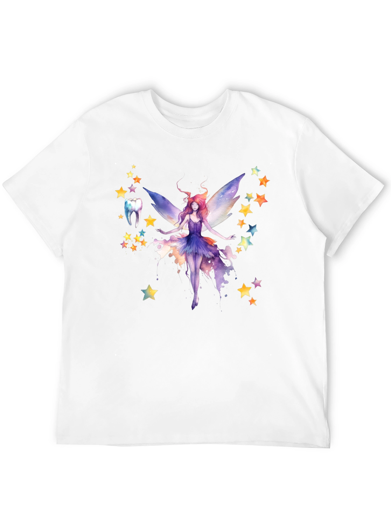 Tooth Fairy Graphic T-Shirt - Black