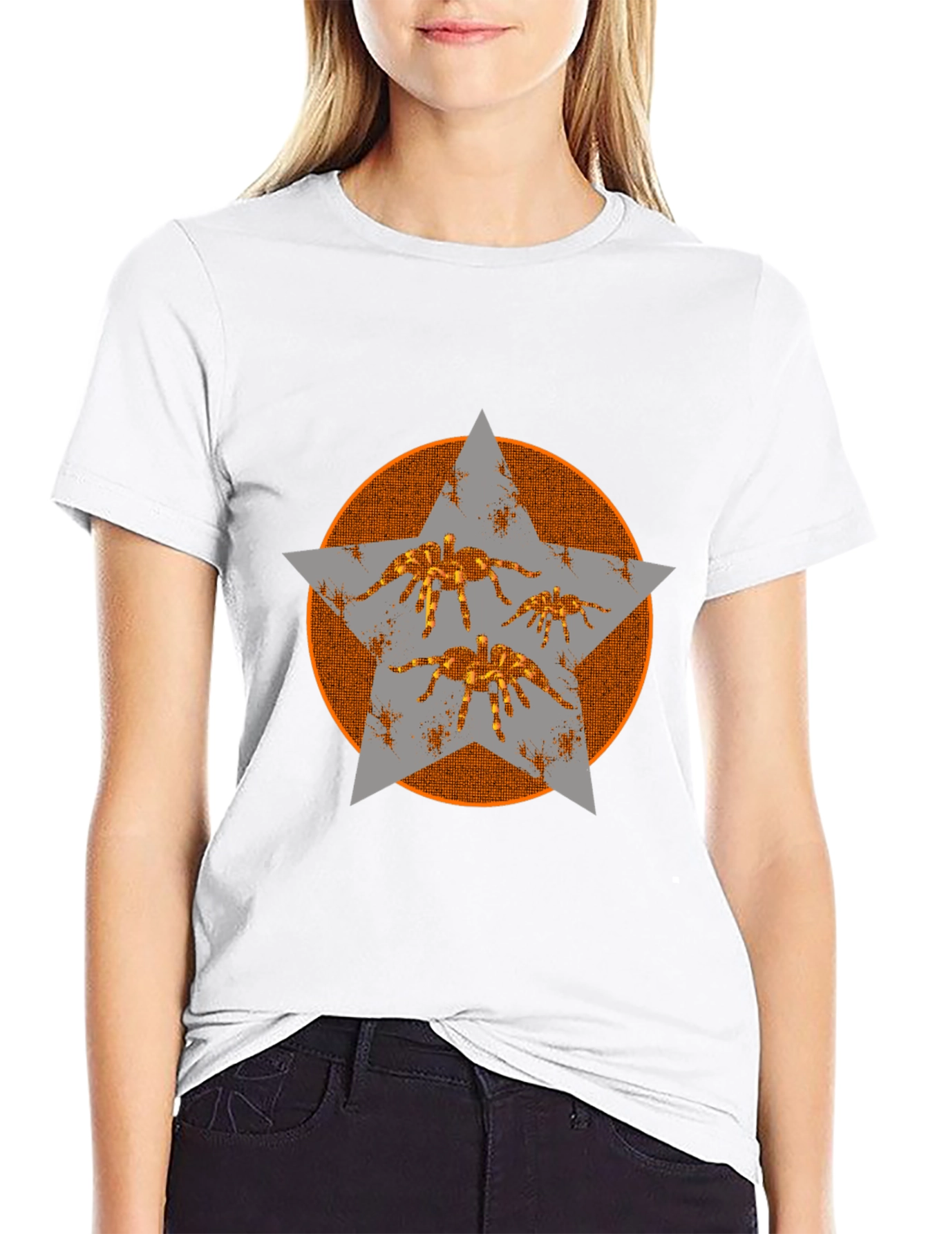 Tarantula Star Graphic Tee - Cool Design!