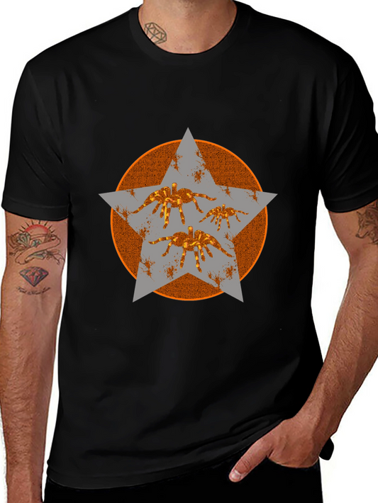 Tarantula Star Graphic Tee - Cool Design!