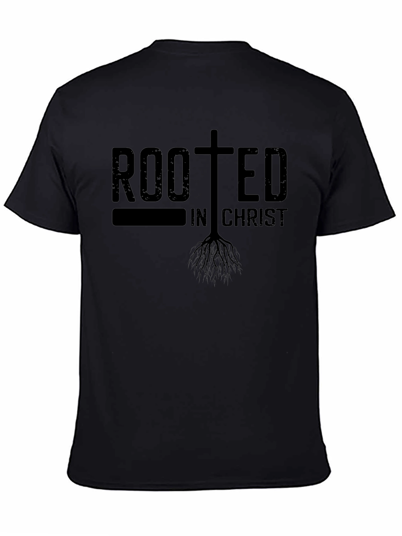 Rooted In Christ T-Shirt Religious Christian Apparel