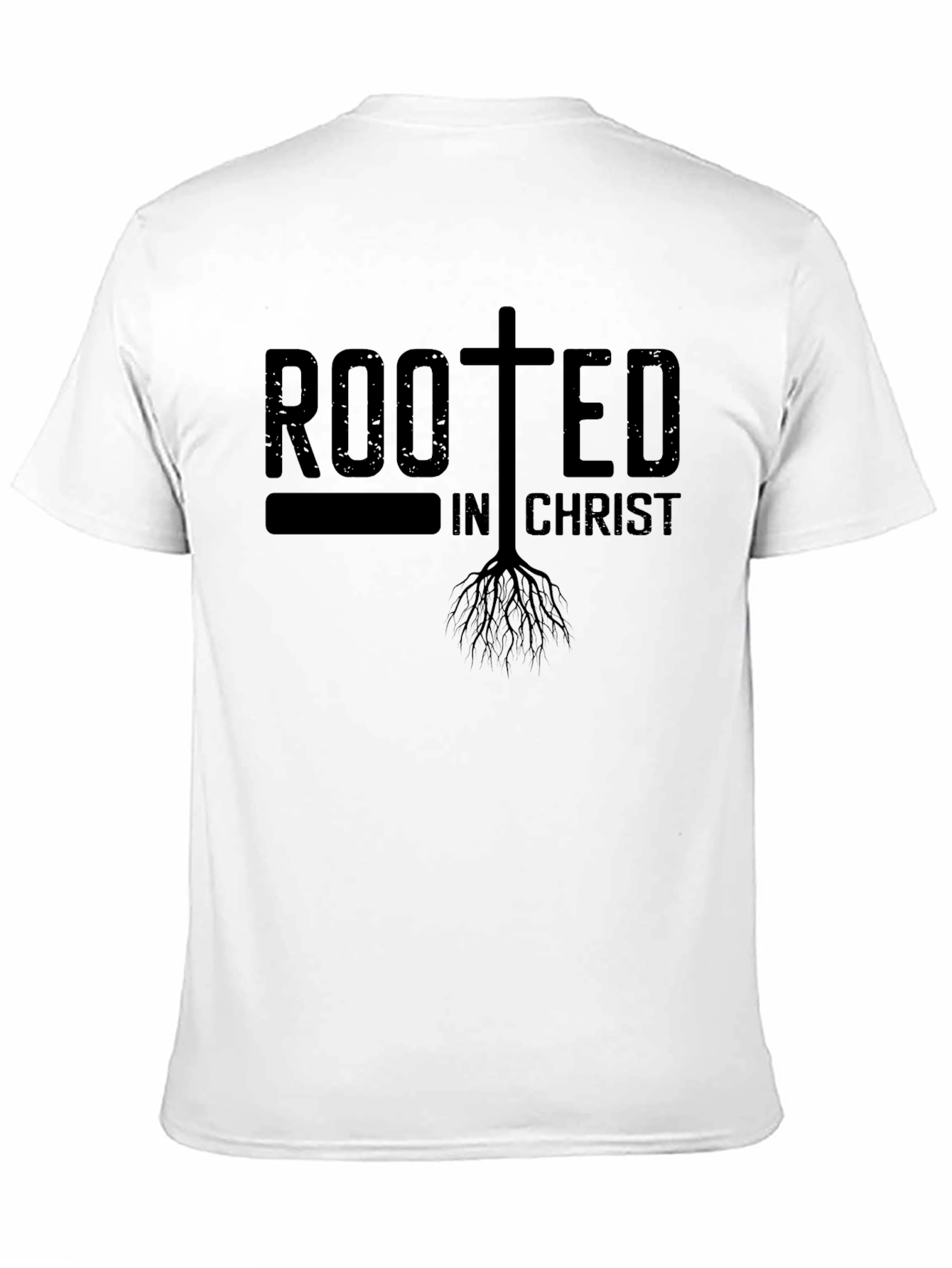 Rooted In Christ T-Shirt Religious Christian Apparel