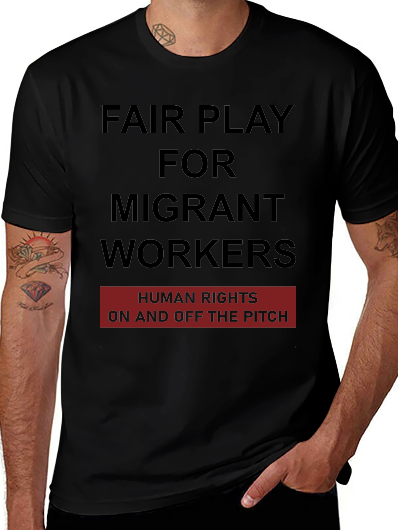 Fair Play for Migrant Workers T-Shirt