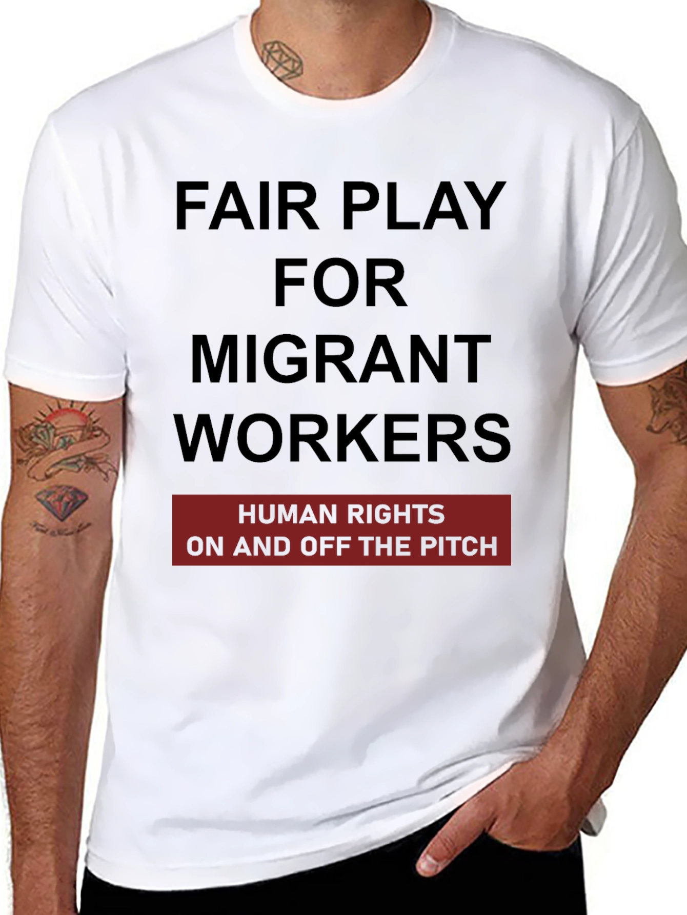 Fair Play for Migrant Workers T-Shirt
