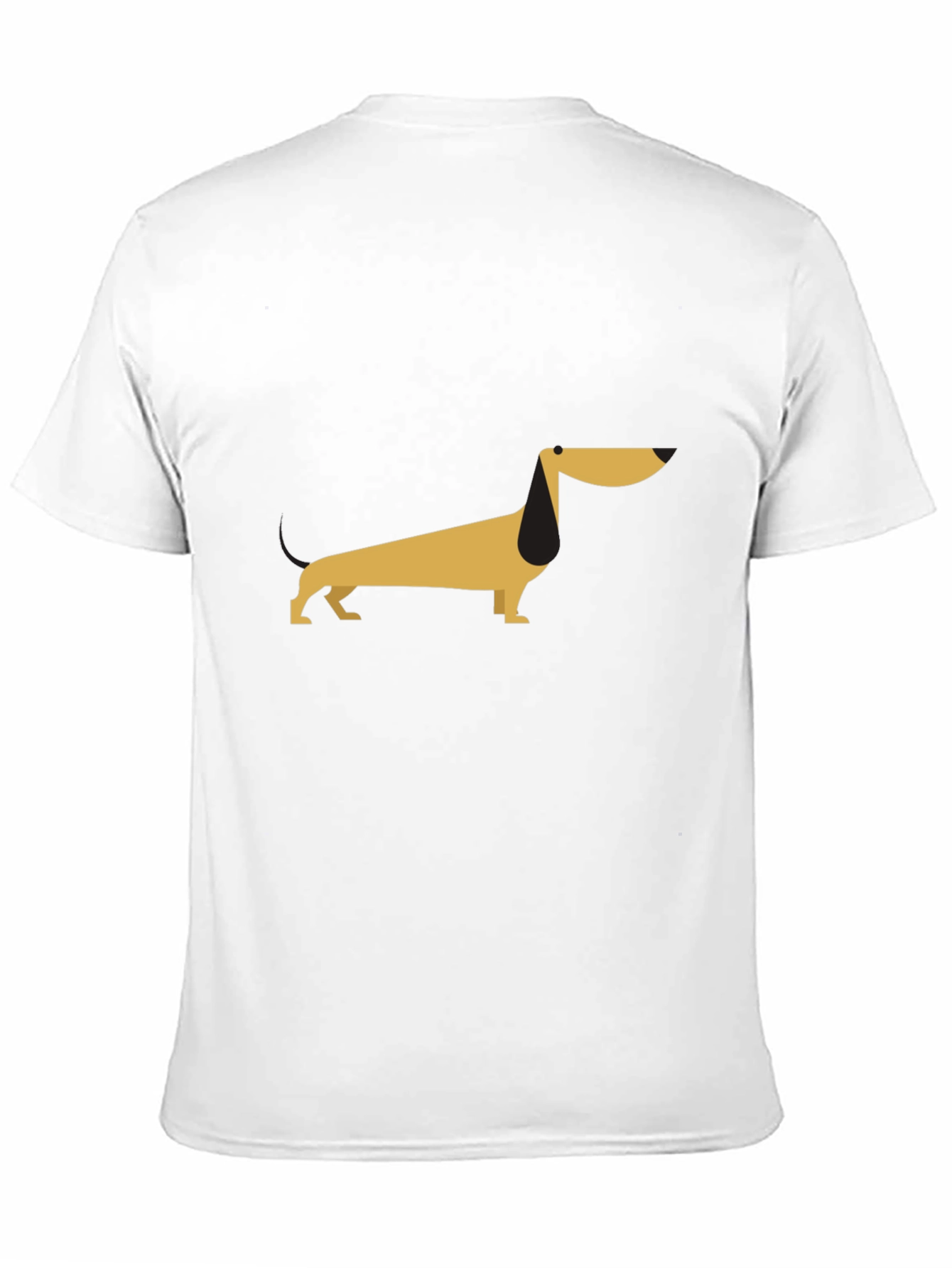 Dachshund Graphic Tee - Unisex Black T-Shirt