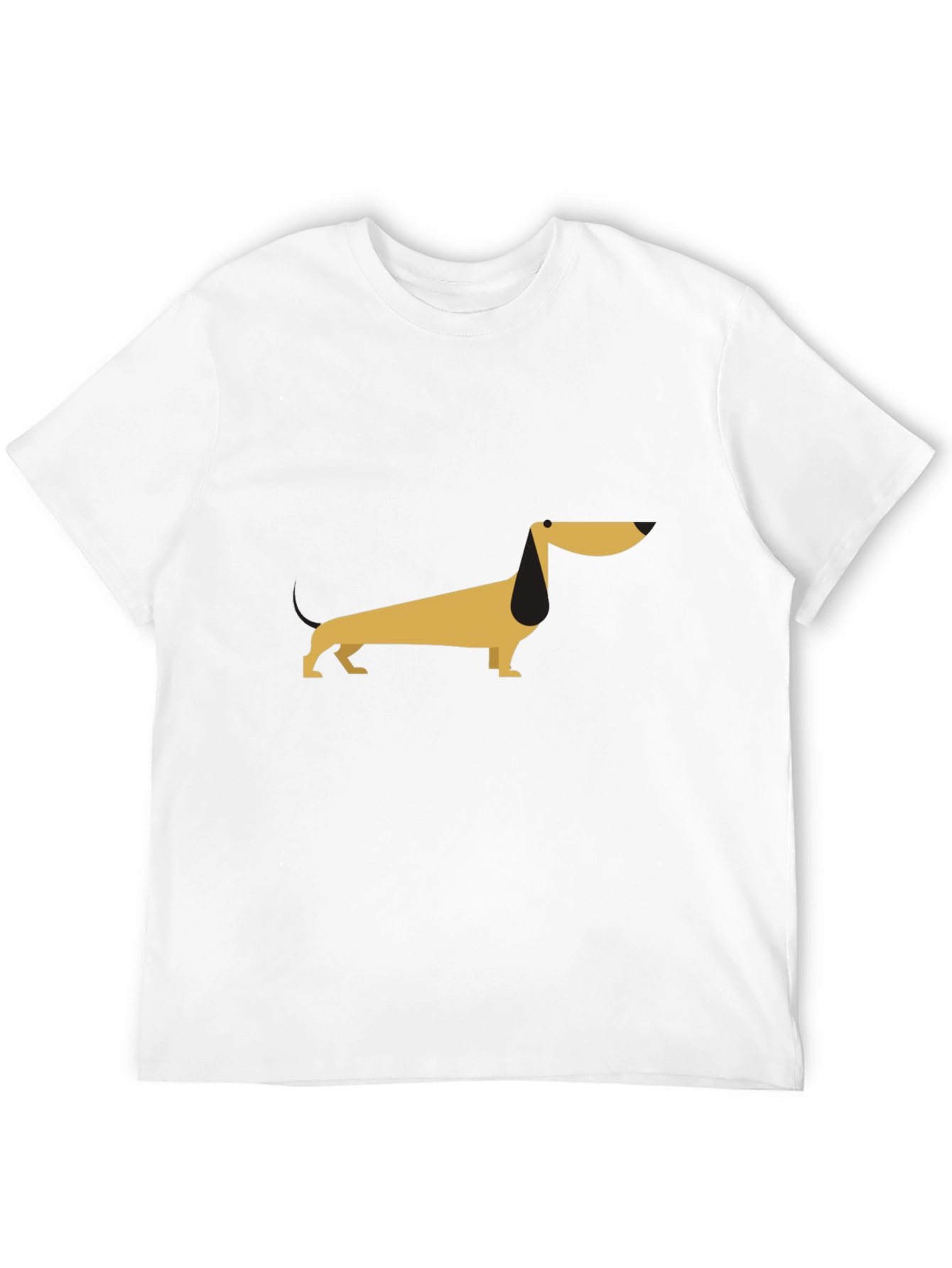Dachshund Graphic Tee - Unisex Black T-Shirt