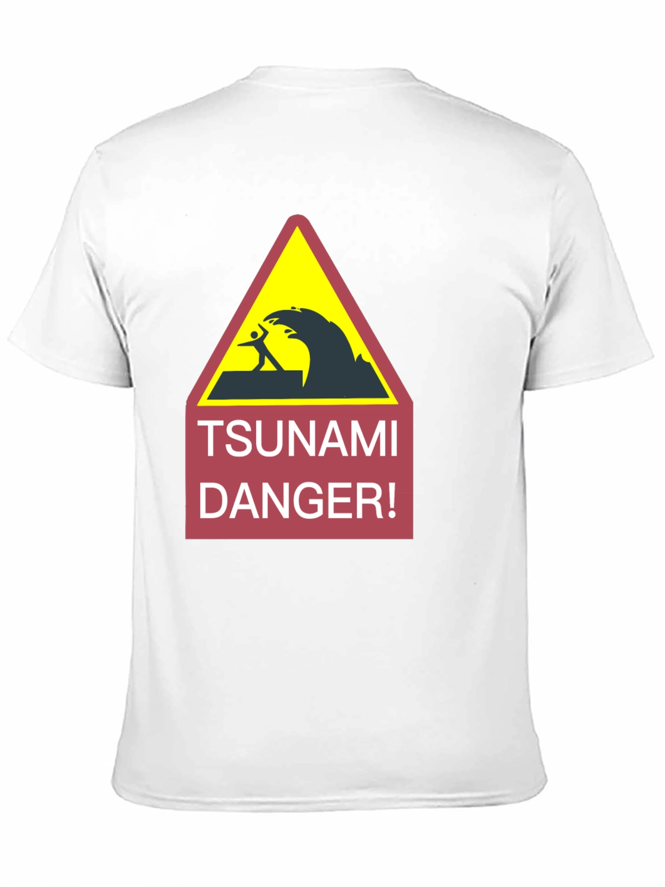Tsunami Danger Warning Graphic Tee