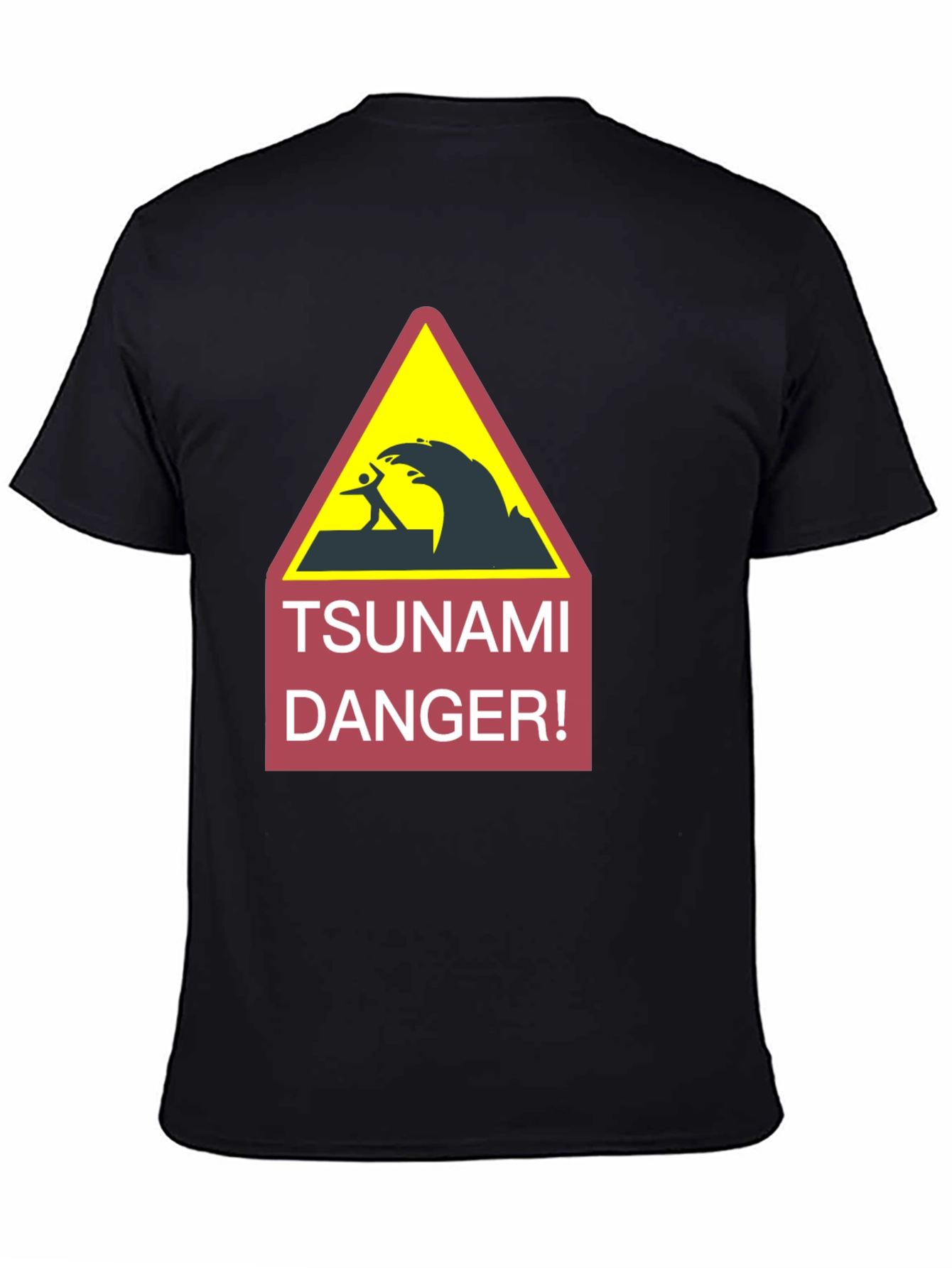 Tsunami Danger Warning Graphic Tee