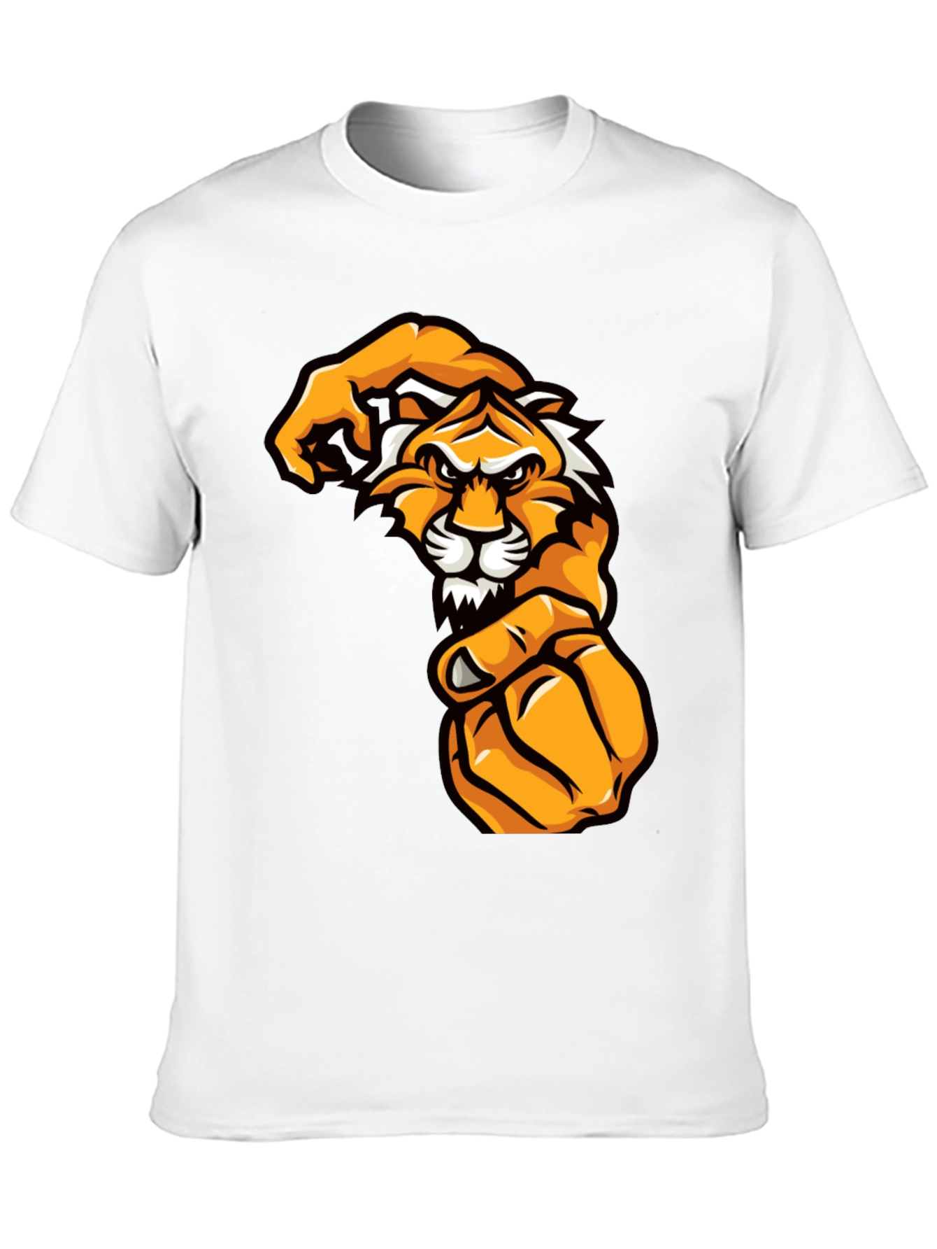Tiger Fist Graphic Tee - Bold Streetwear
