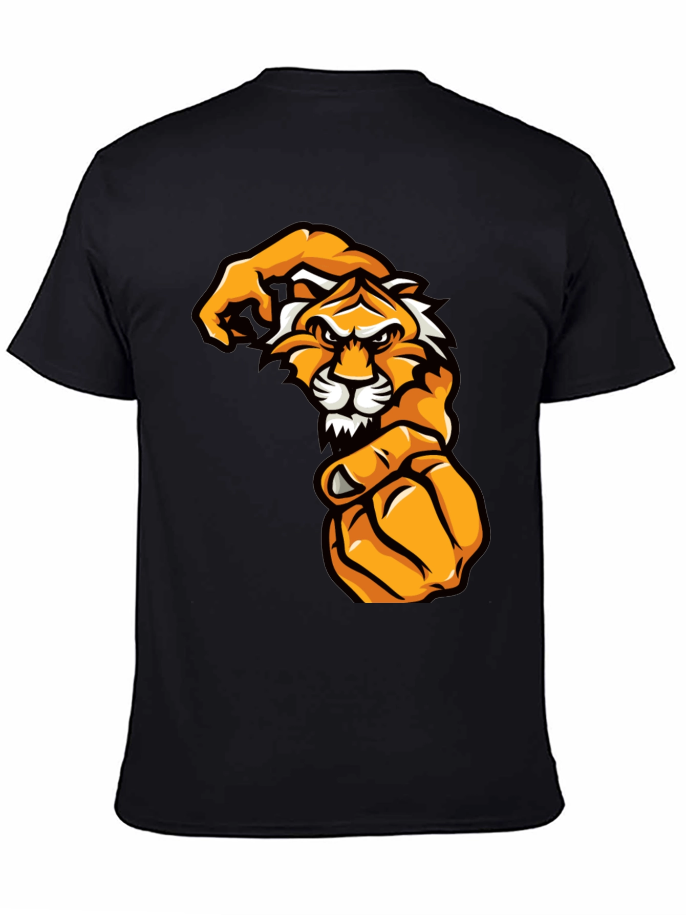 Tiger Fist Graphic Tee - Bold Streetwear