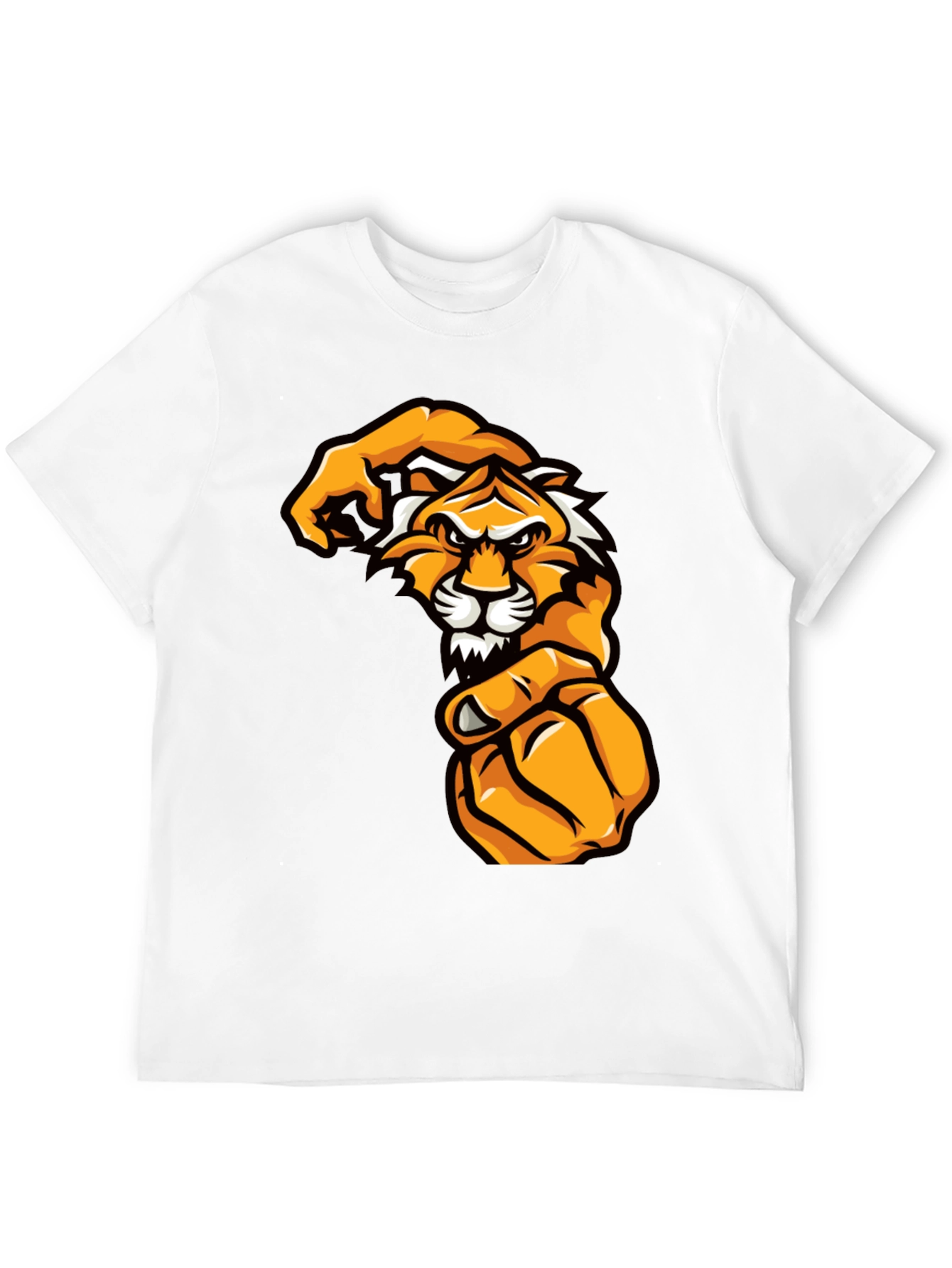 Tiger Fist Graphic Tee - Bold Streetwear