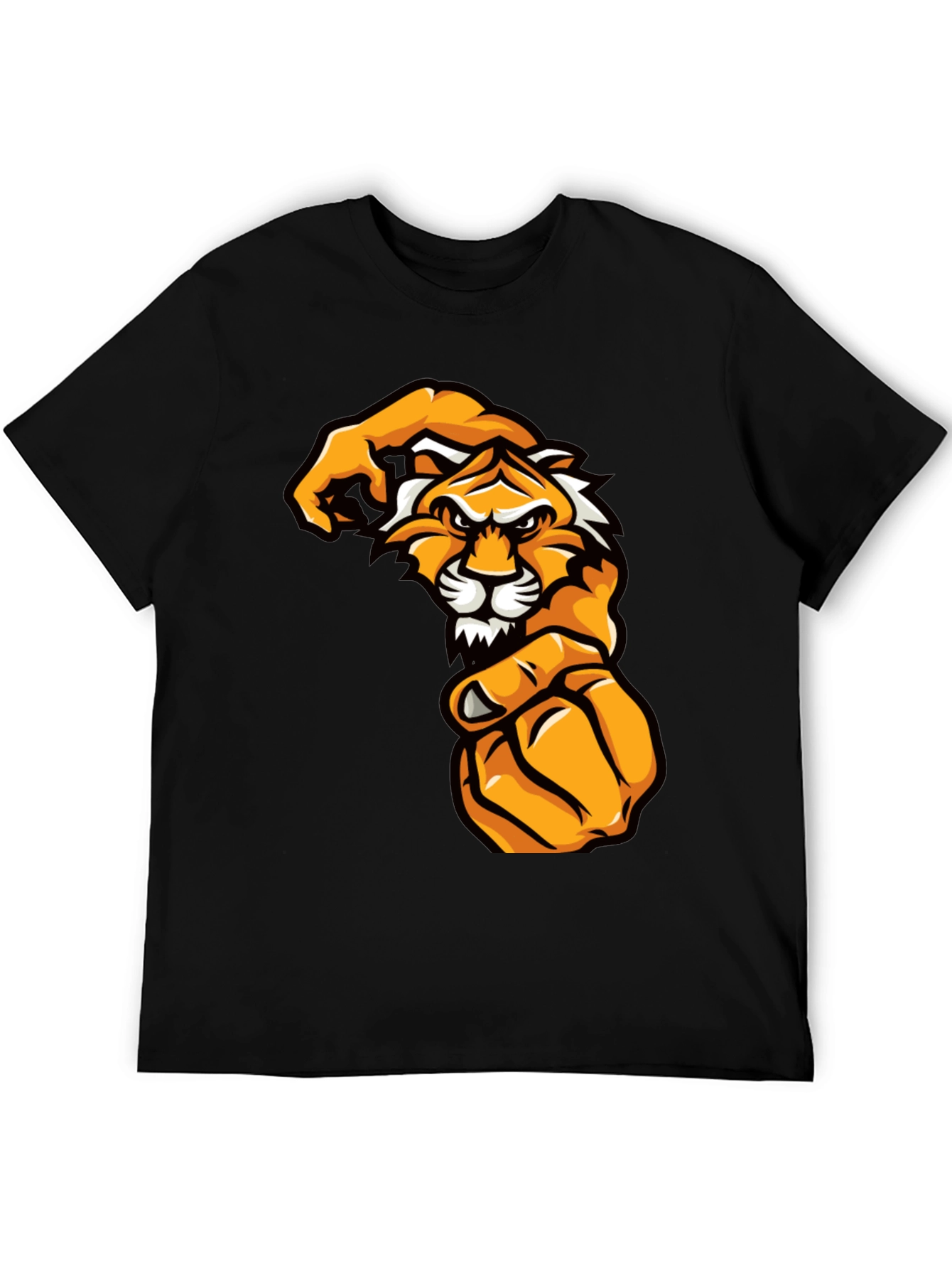 Tiger Fist Graphic Tee - Bold Streetwear