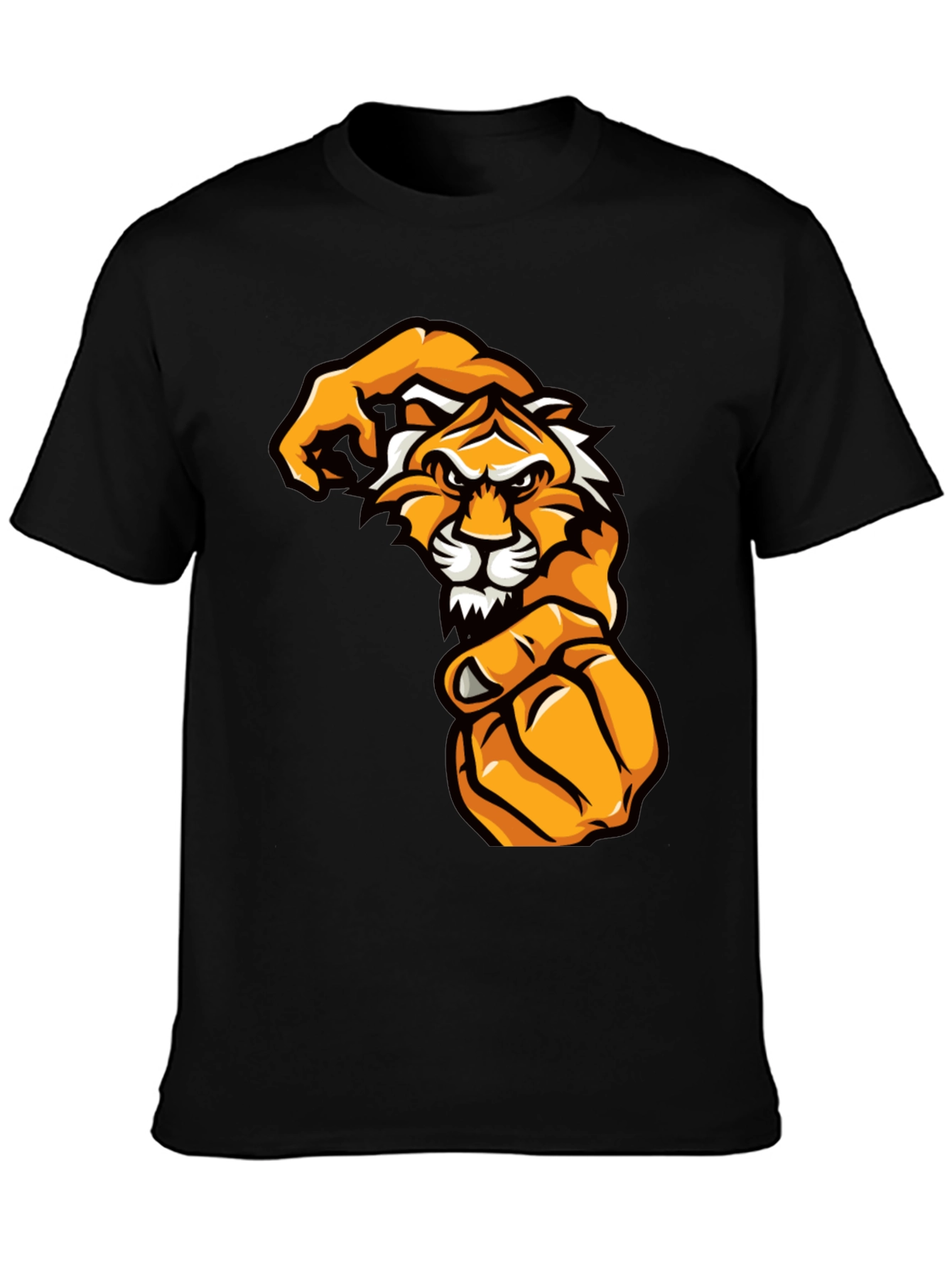 Tiger Fist Graphic Tee - Bold Streetwear
