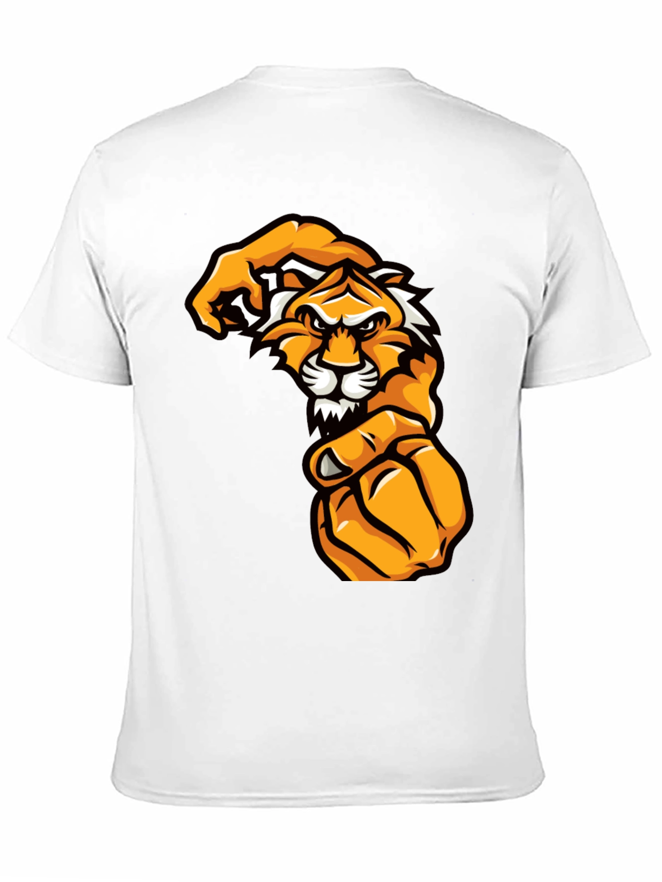 Tiger Fist Graphic Tee - Bold Streetwear