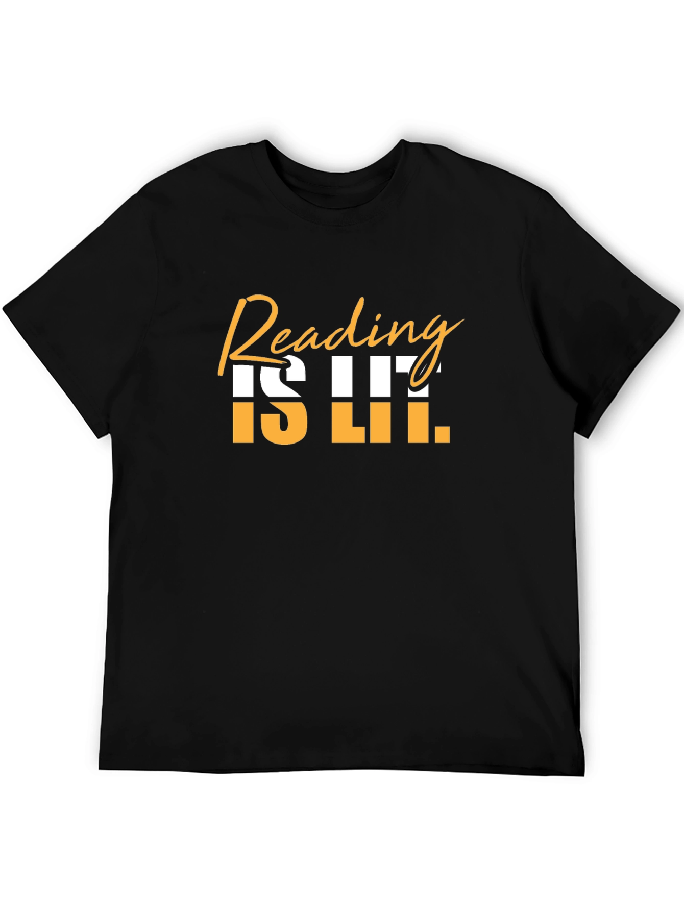 Reading is Lit T-Shirt - Black