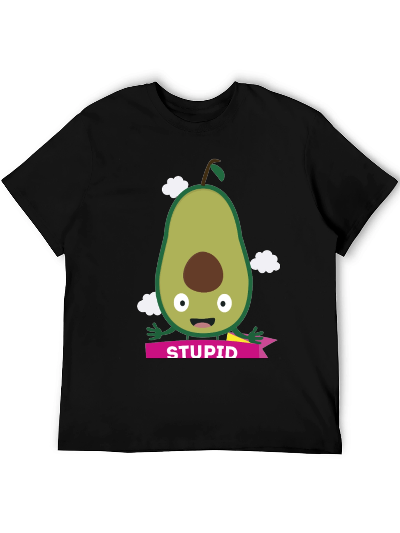 Avocado Stupid Graphic Tee - Funny Unisex T-Shirt