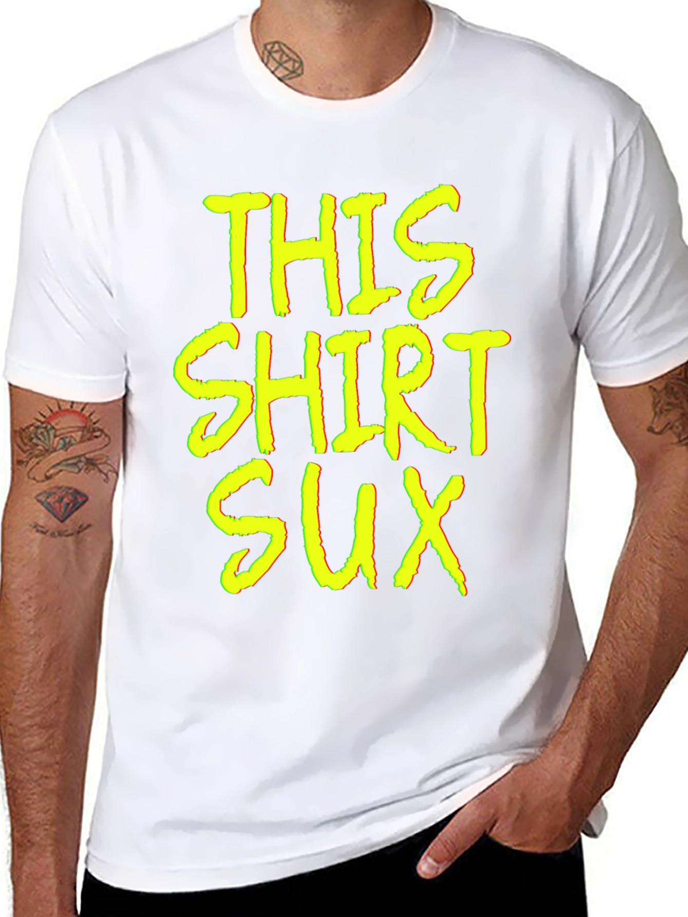 This Shirt Sux T-Shirt - Funny Graphic Tee