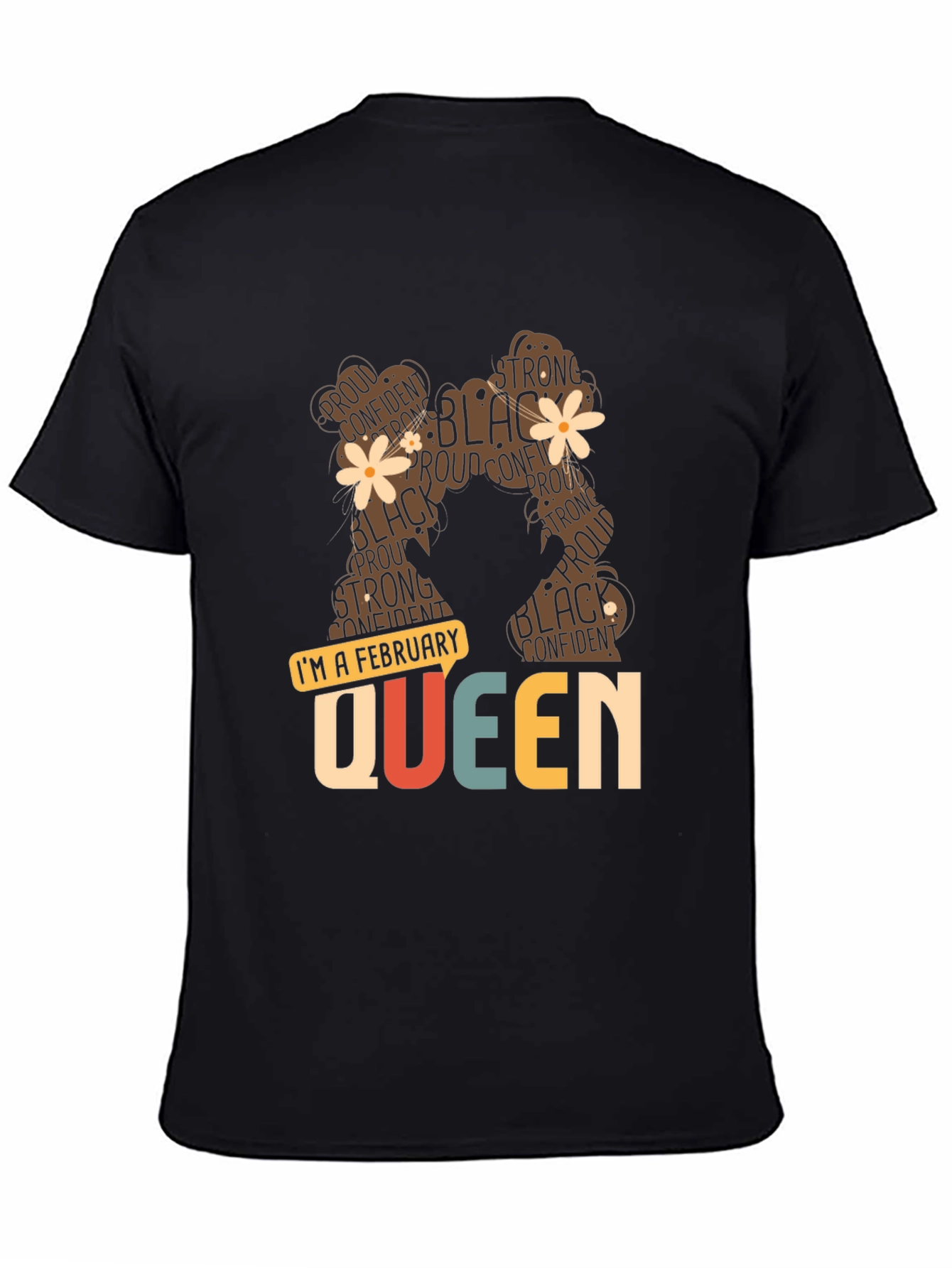 February Queen Black Pride T-Shirt