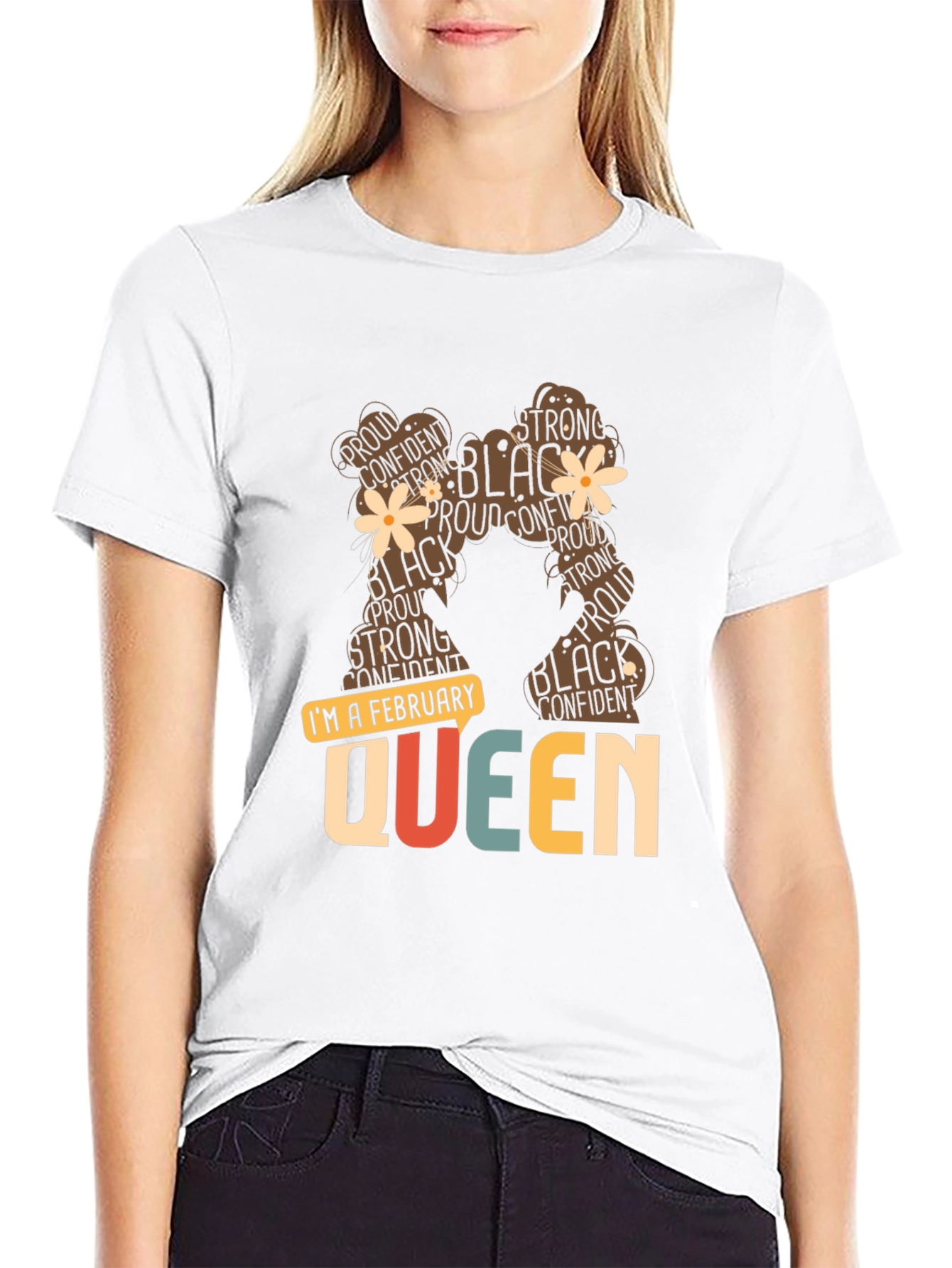 February Queen Black Pride T-Shirt