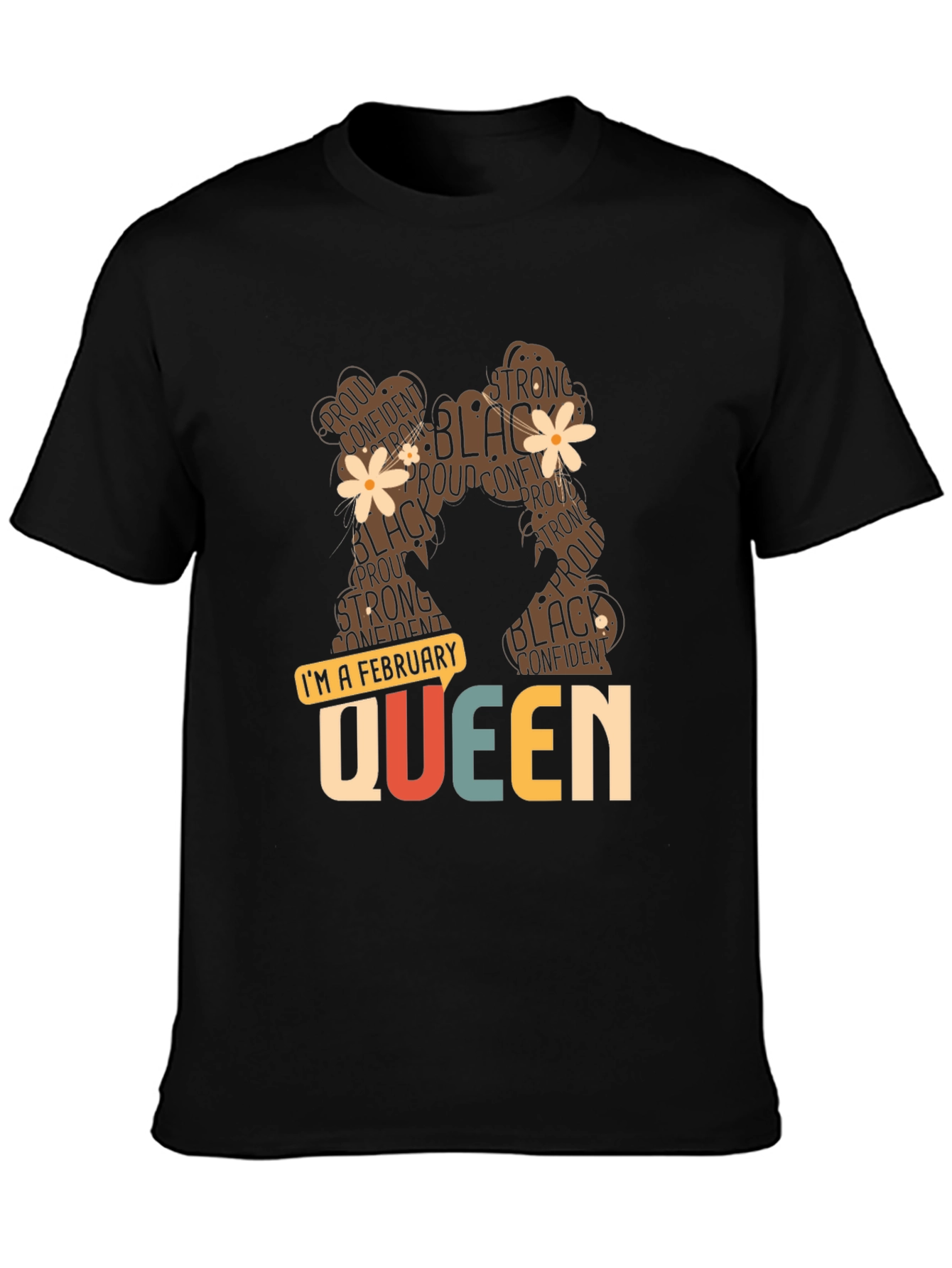 February Queen Black Pride T-Shirt