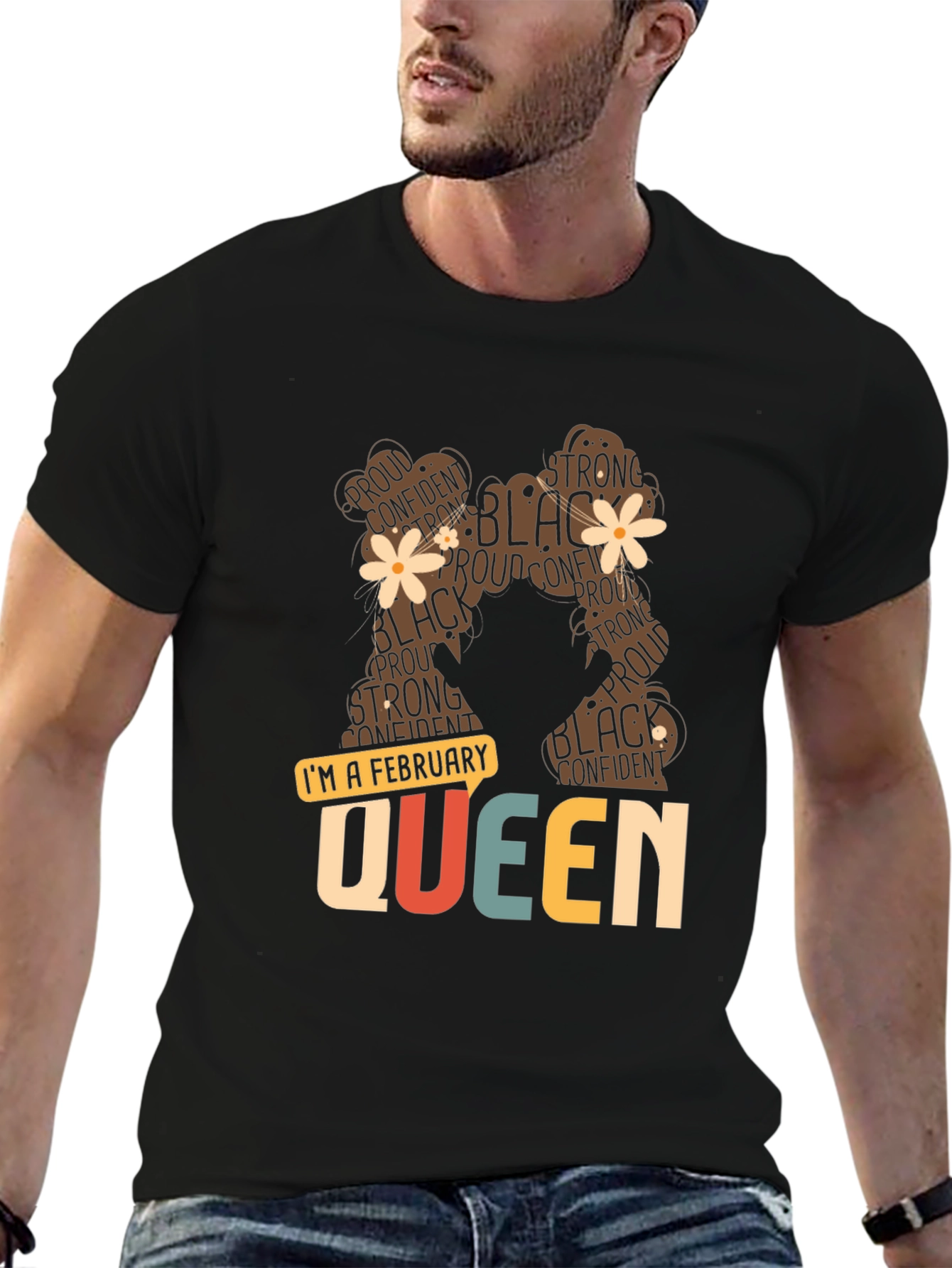 February Queen Black Pride T-Shirt