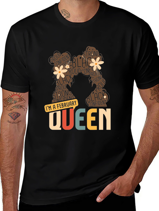 February Queen Black Pride T-Shirt