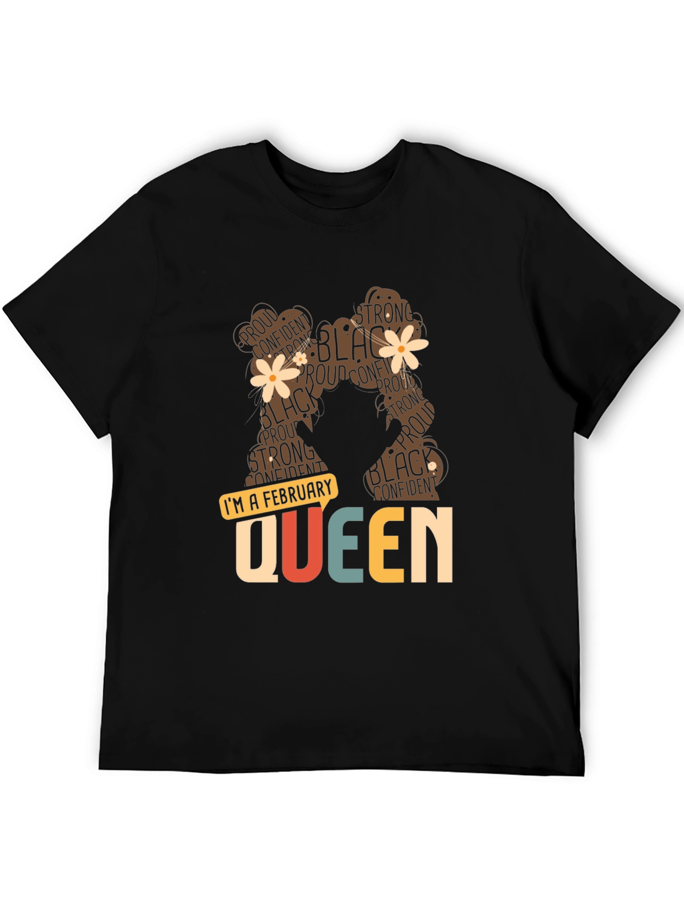 February Queen Black Pride T-Shirt