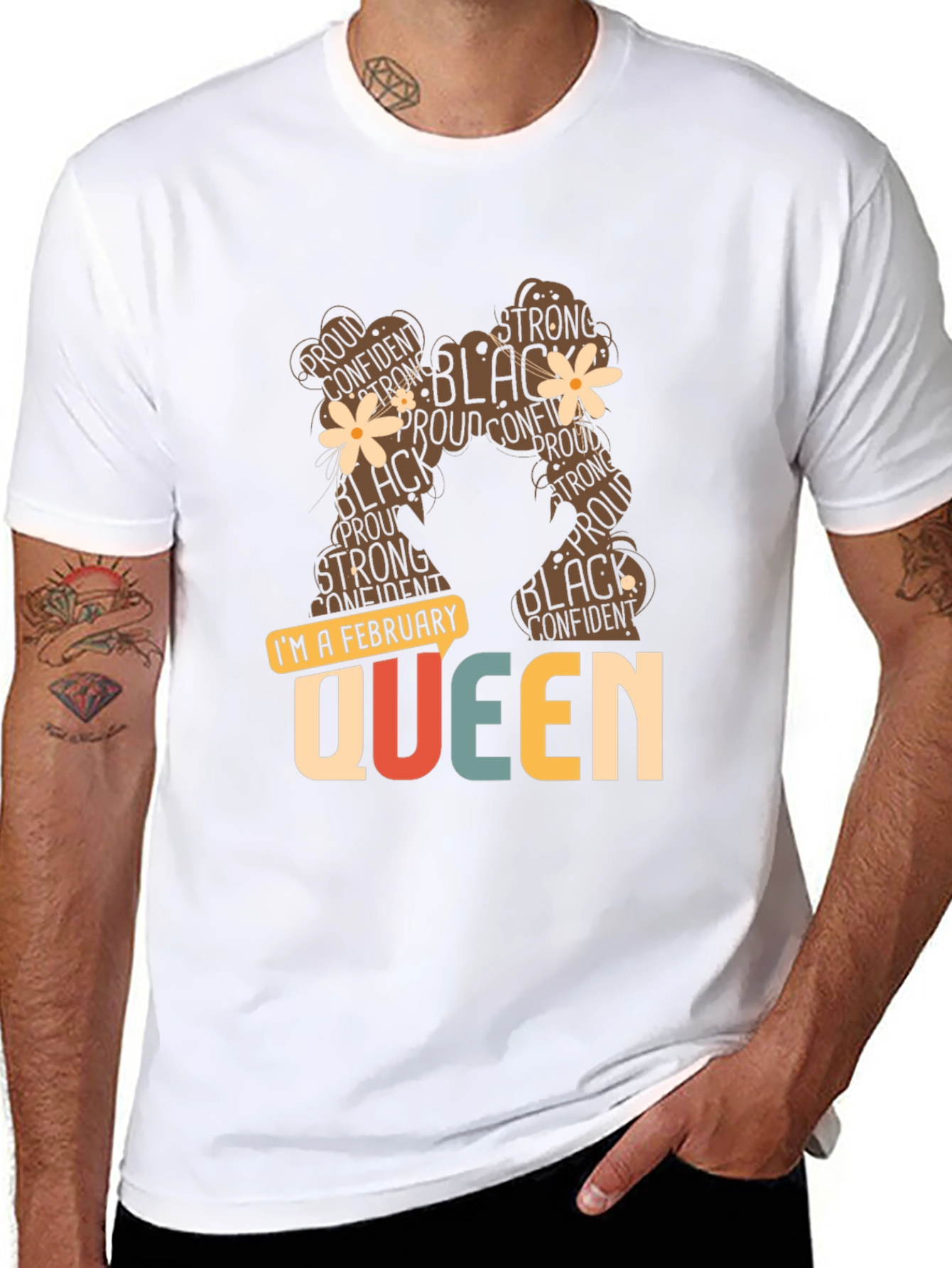 February Queen Black Pride T-Shirt