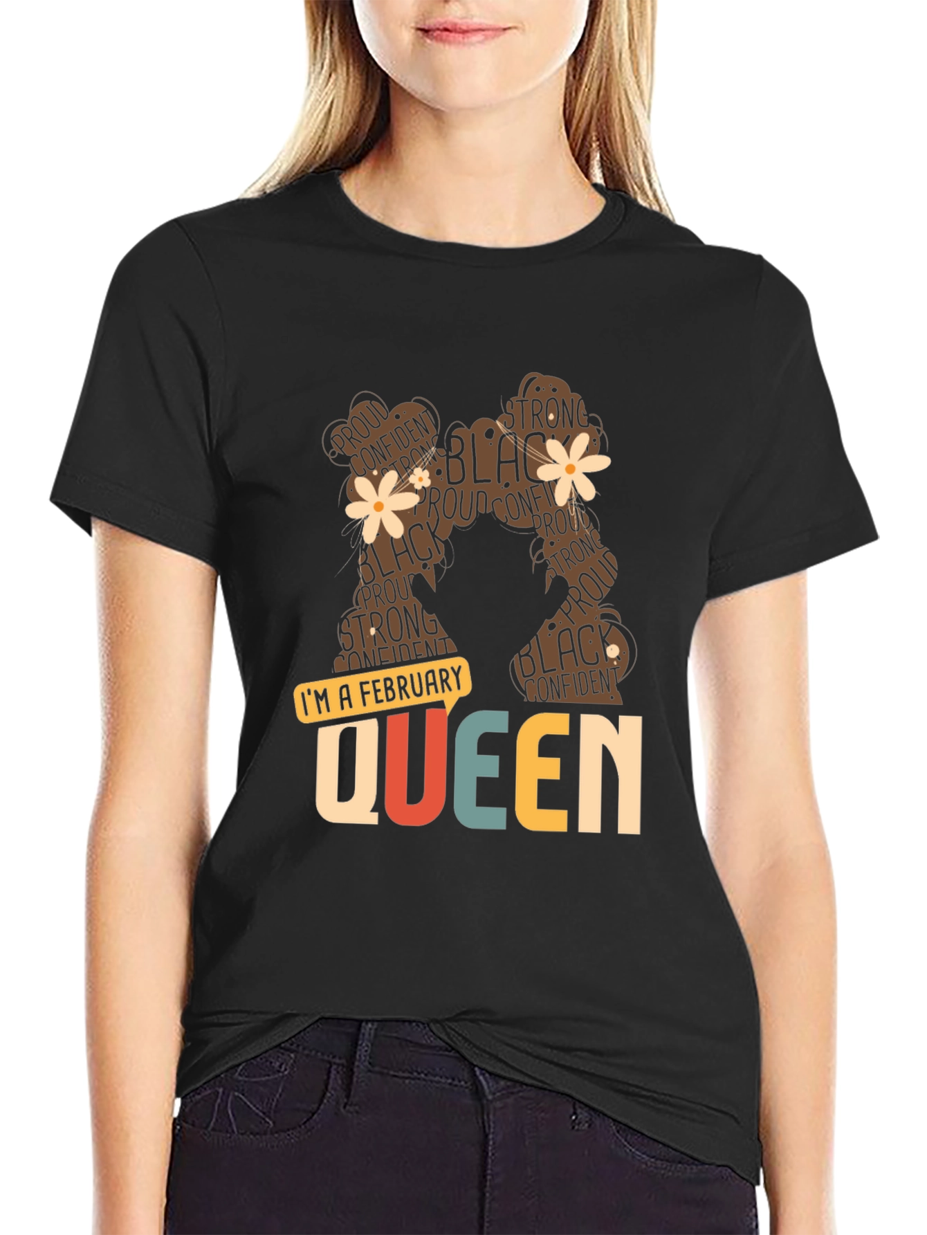 February Queen Black Pride T-Shirt