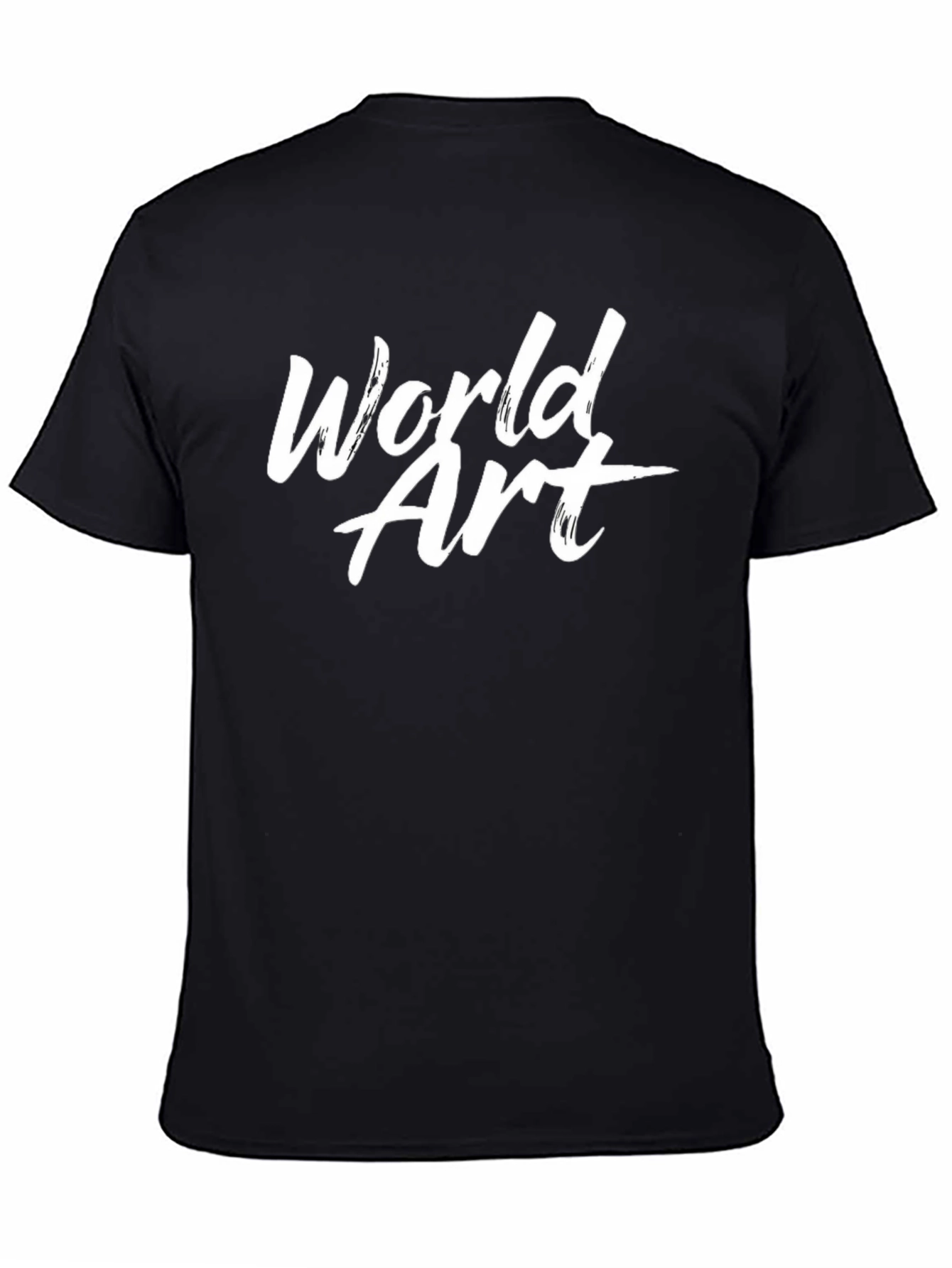 World Art Black T-Shirt