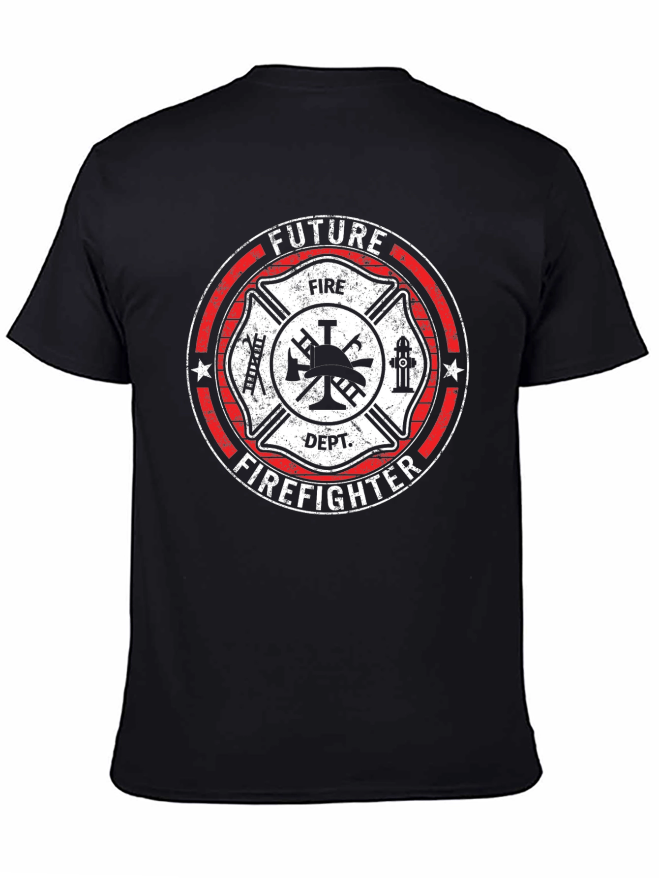 Future Firefighter T-Shirt - Maltese Cross Design