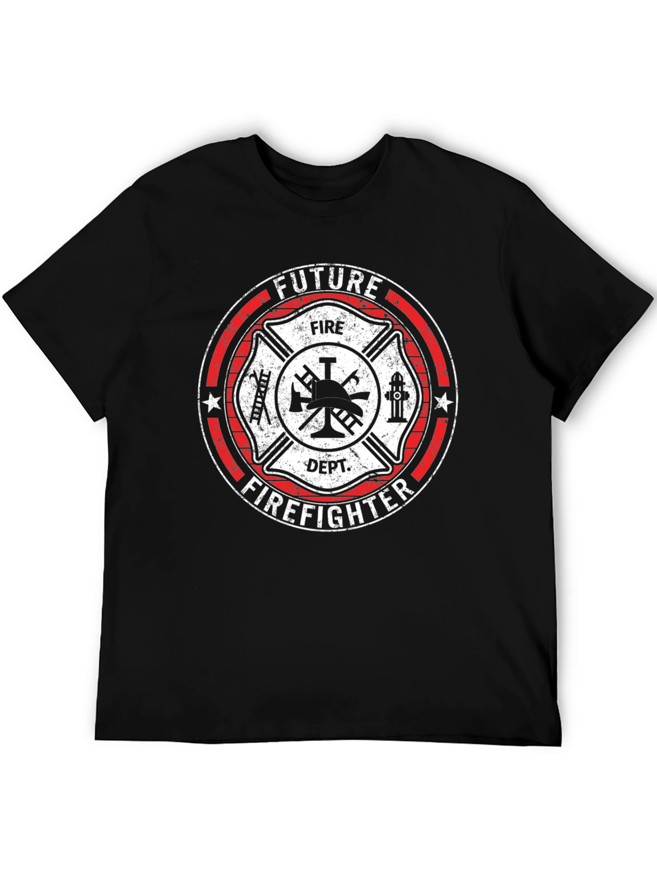 Future Firefighter T-Shirt - Maltese Cross Design