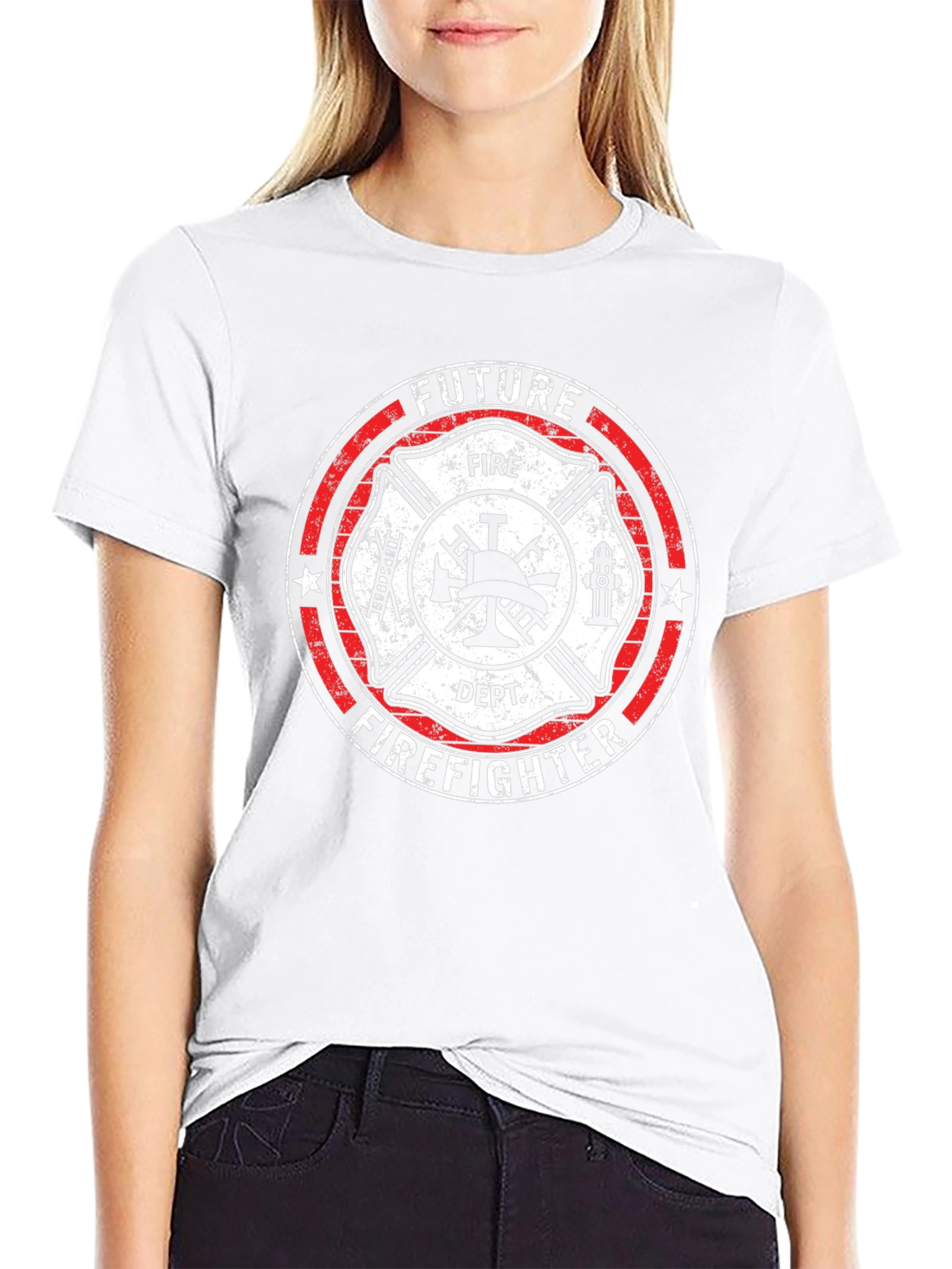 Future Firefighter T-Shirt - Maltese Cross Design