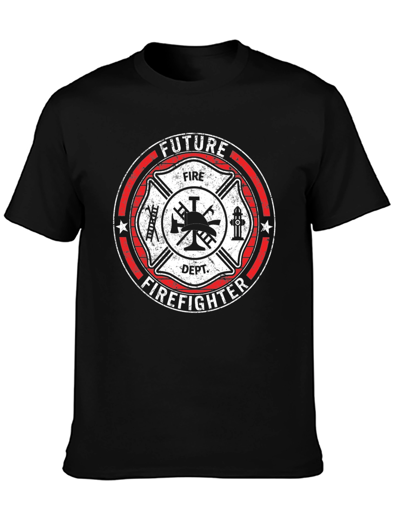 Future Firefighter T-Shirt - Maltese Cross Design
