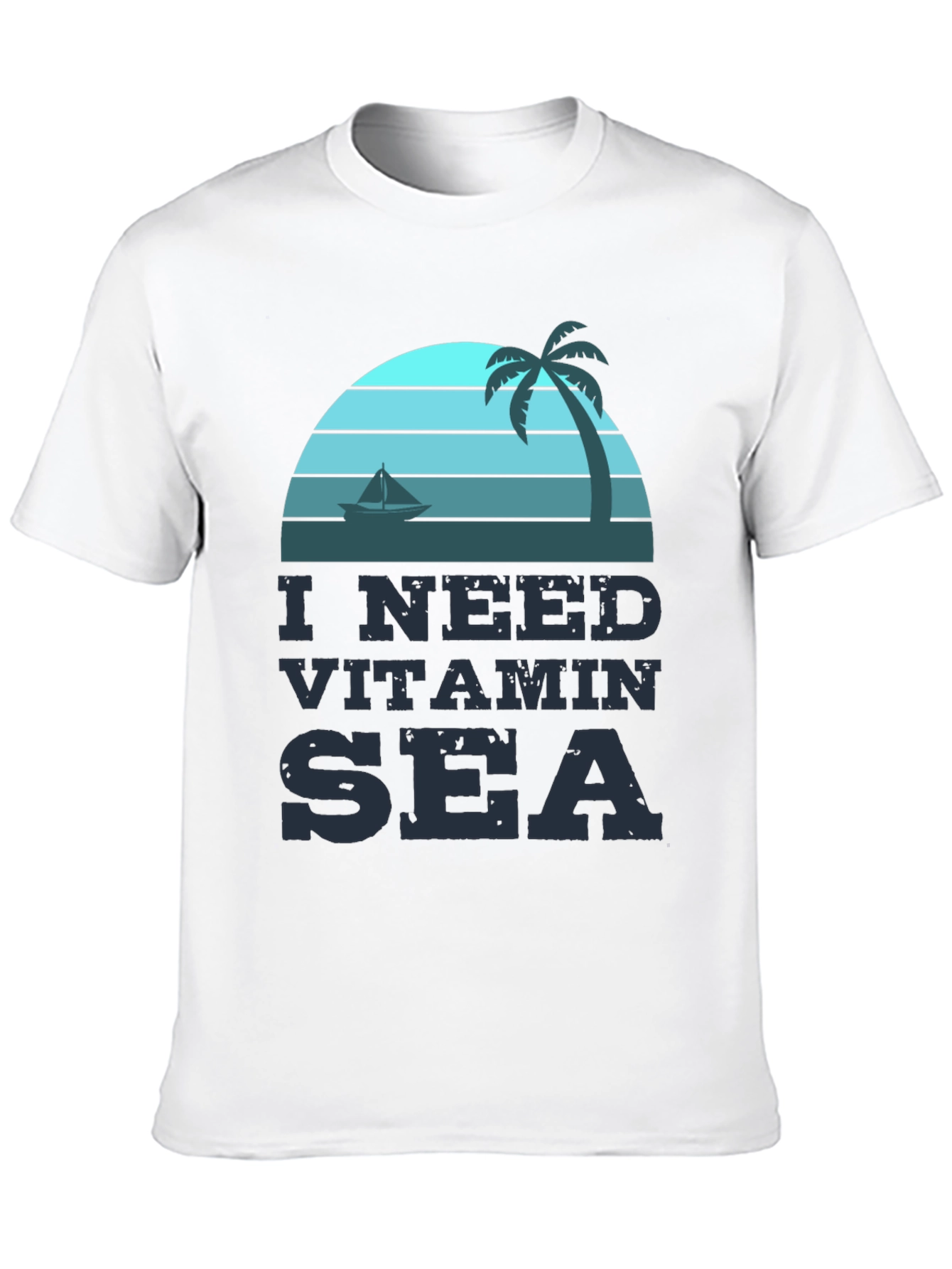 Vitamin Sea Graphic T-Shirt - Beach Life Vibes