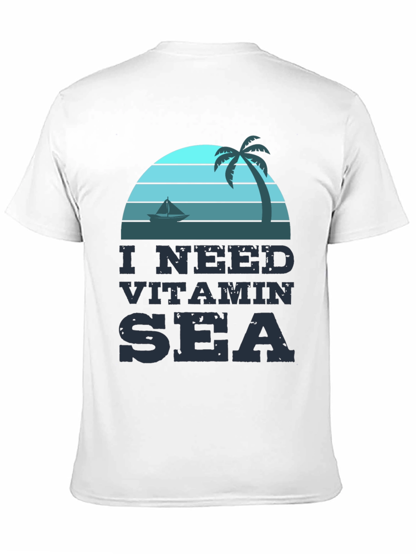 Vitamin Sea Graphic T-Shirt - Beach Life Vibes