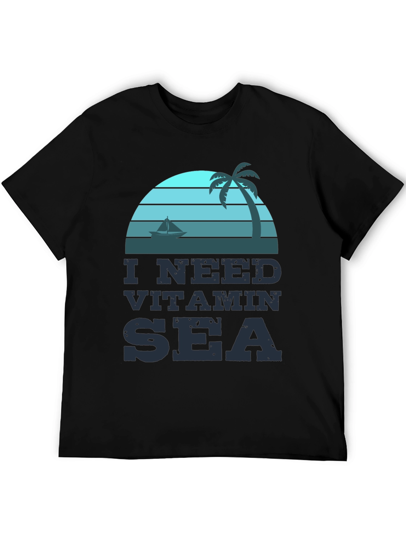 Vitamin Sea Graphic T-Shirt - Beach Life Vibes