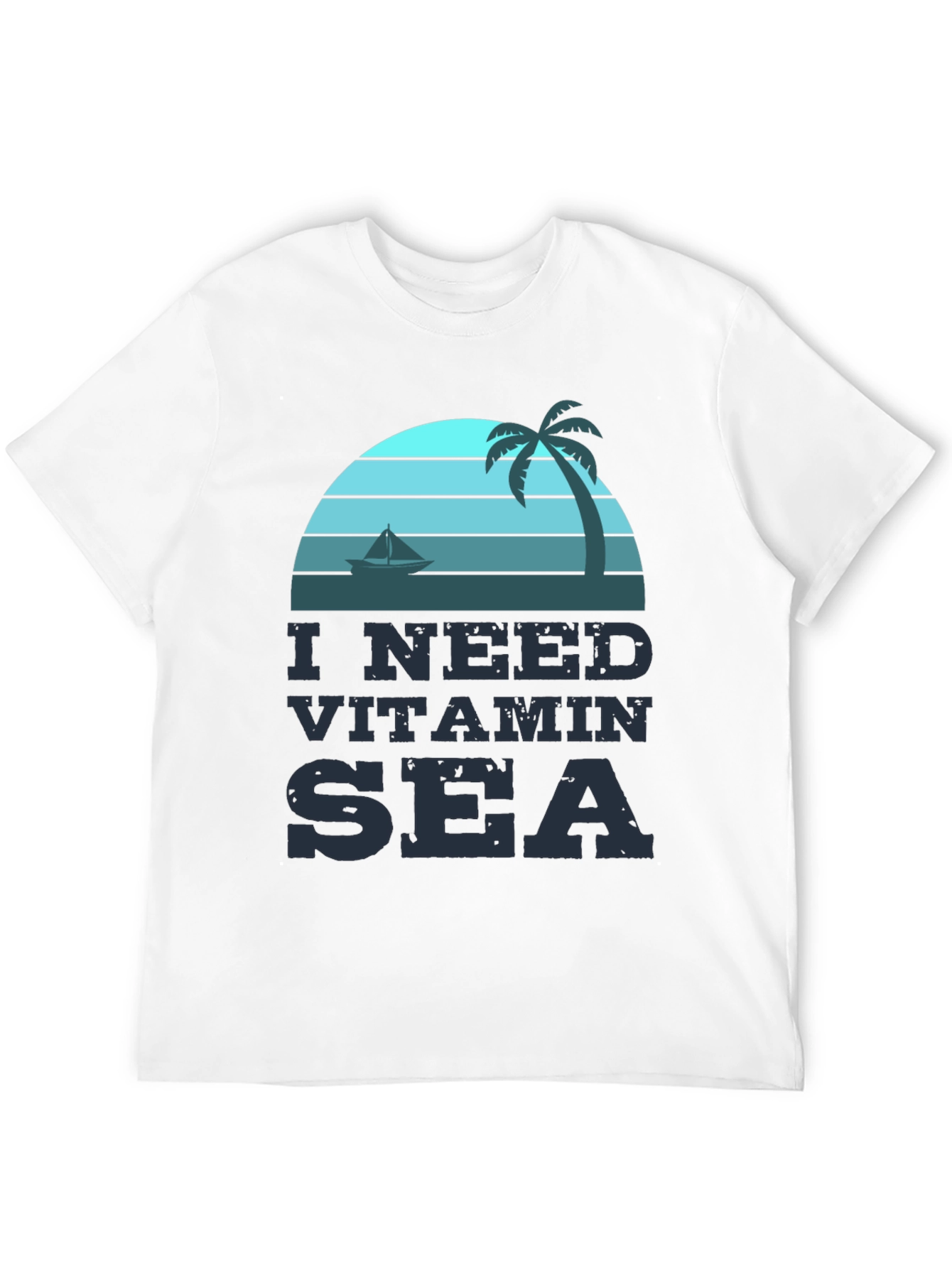 Vitamin Sea Graphic T-Shirt - Beach Life Vibes
