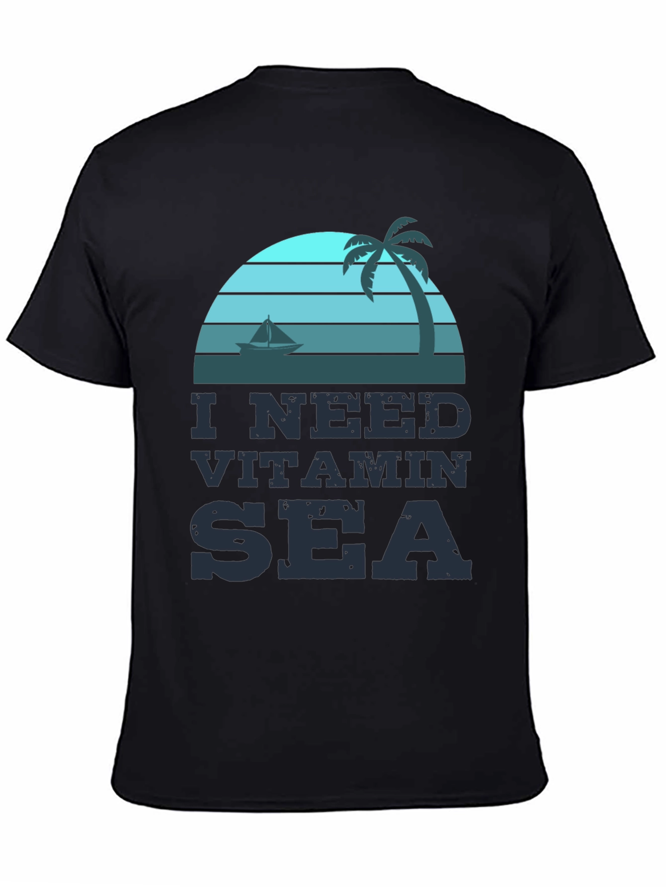 Vitamin Sea Graphic T-Shirt - Beach Life Vibes