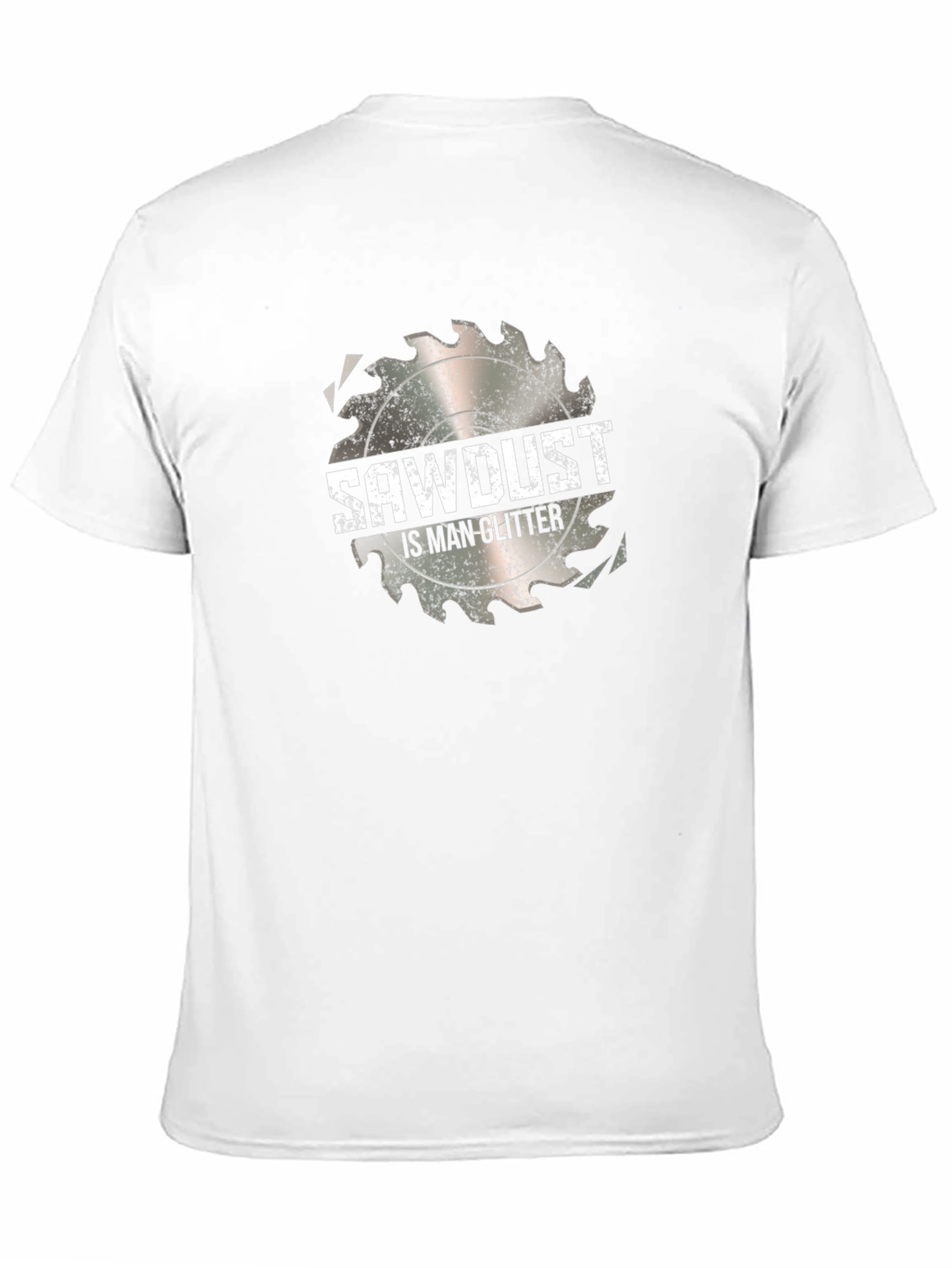 Sawdust is Man Glitter Graphic Tee