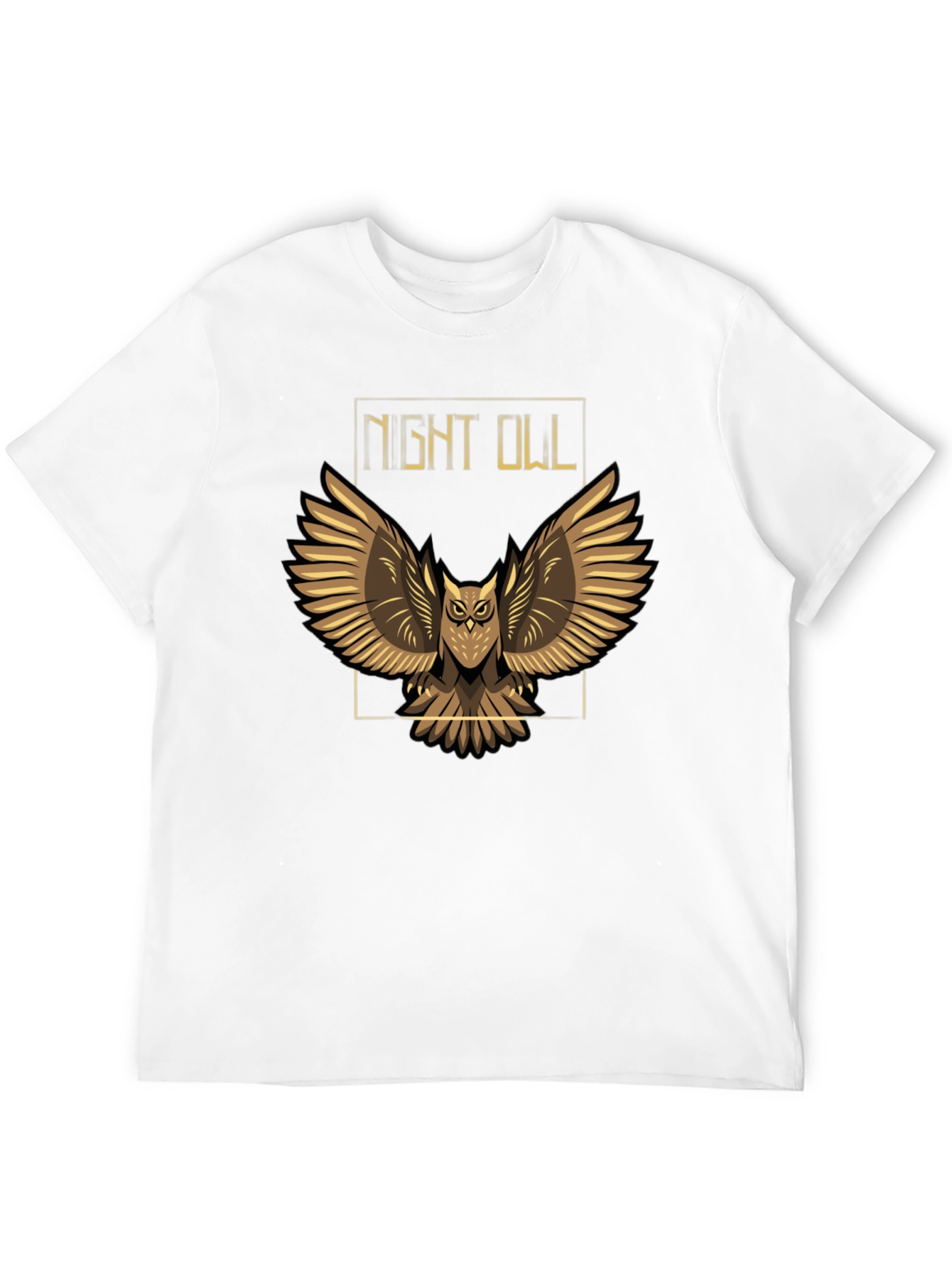 Night Owl Graphic T-Shirt - Black