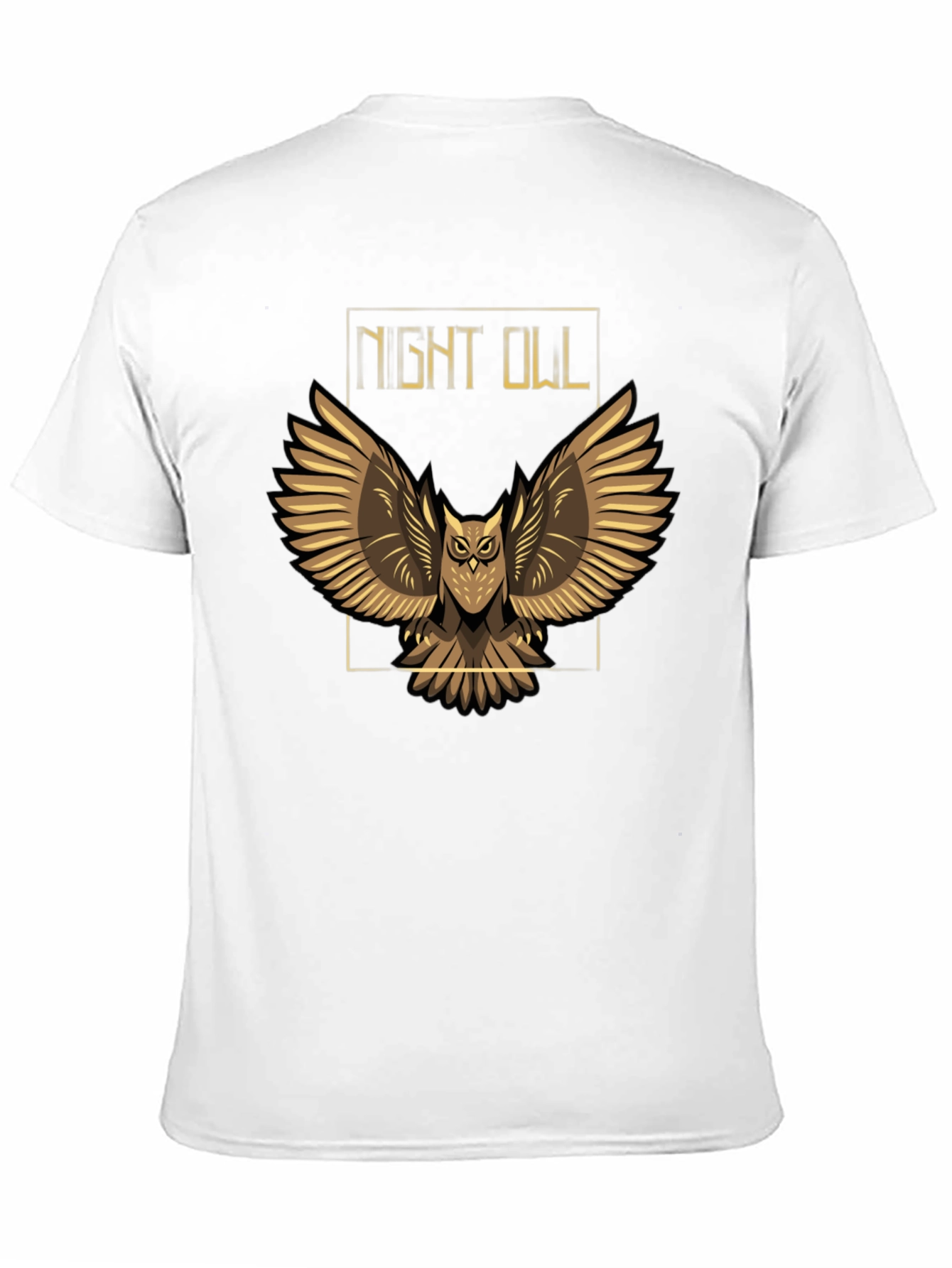 Night Owl Graphic T-Shirt - Black