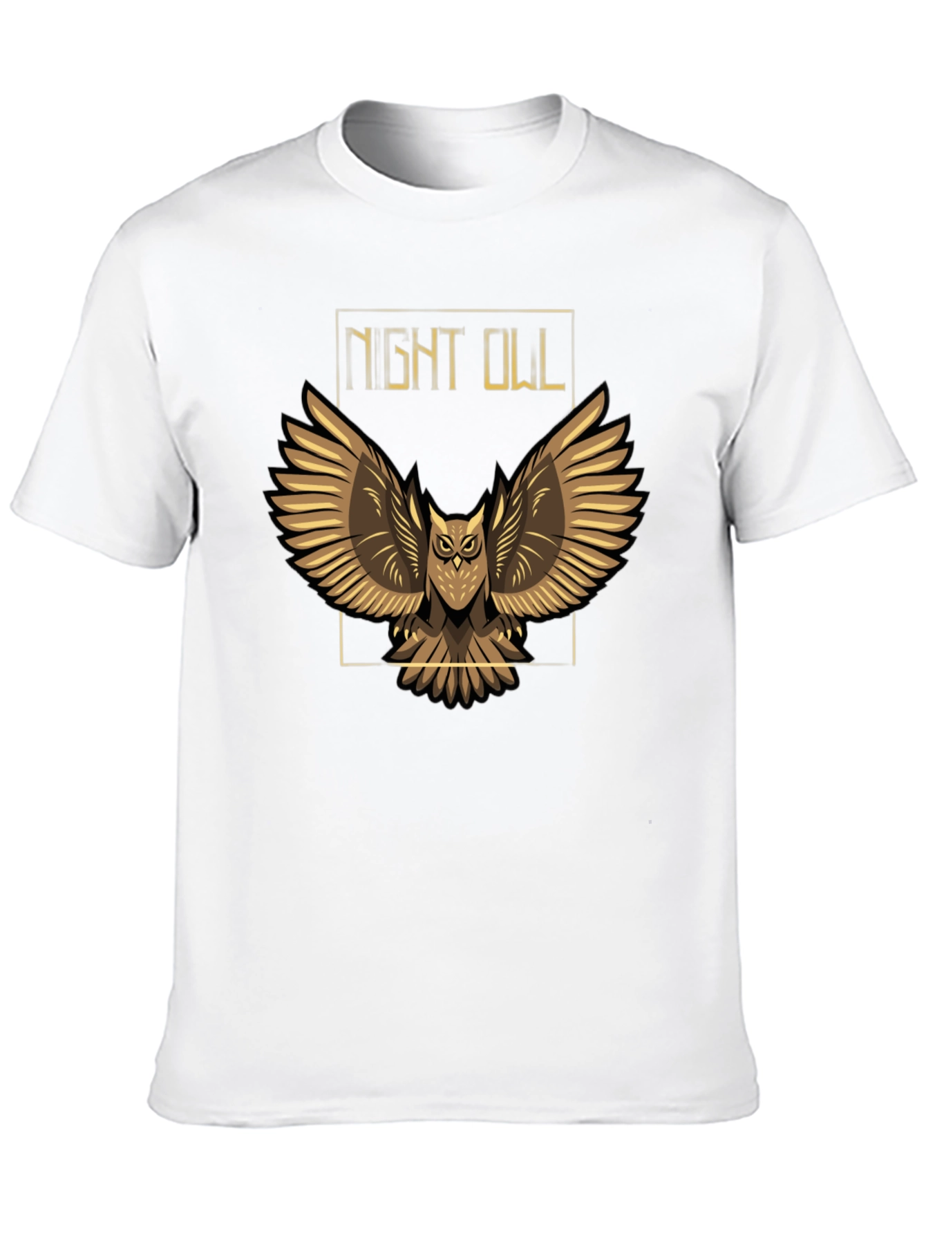 Night Owl Graphic T-Shirt - Black