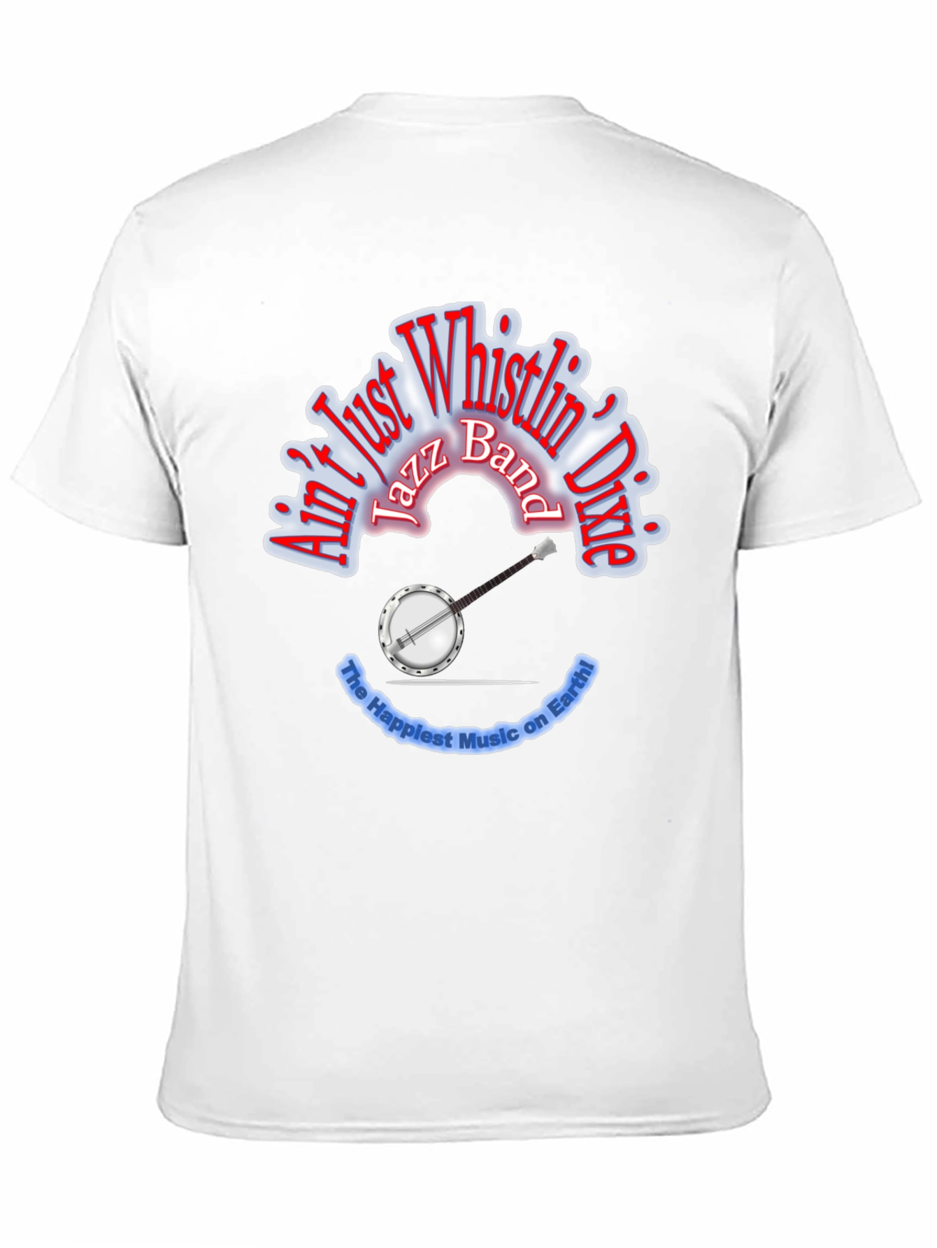 Aint Just Whistlin Dixie Jazz Band T-Shirt