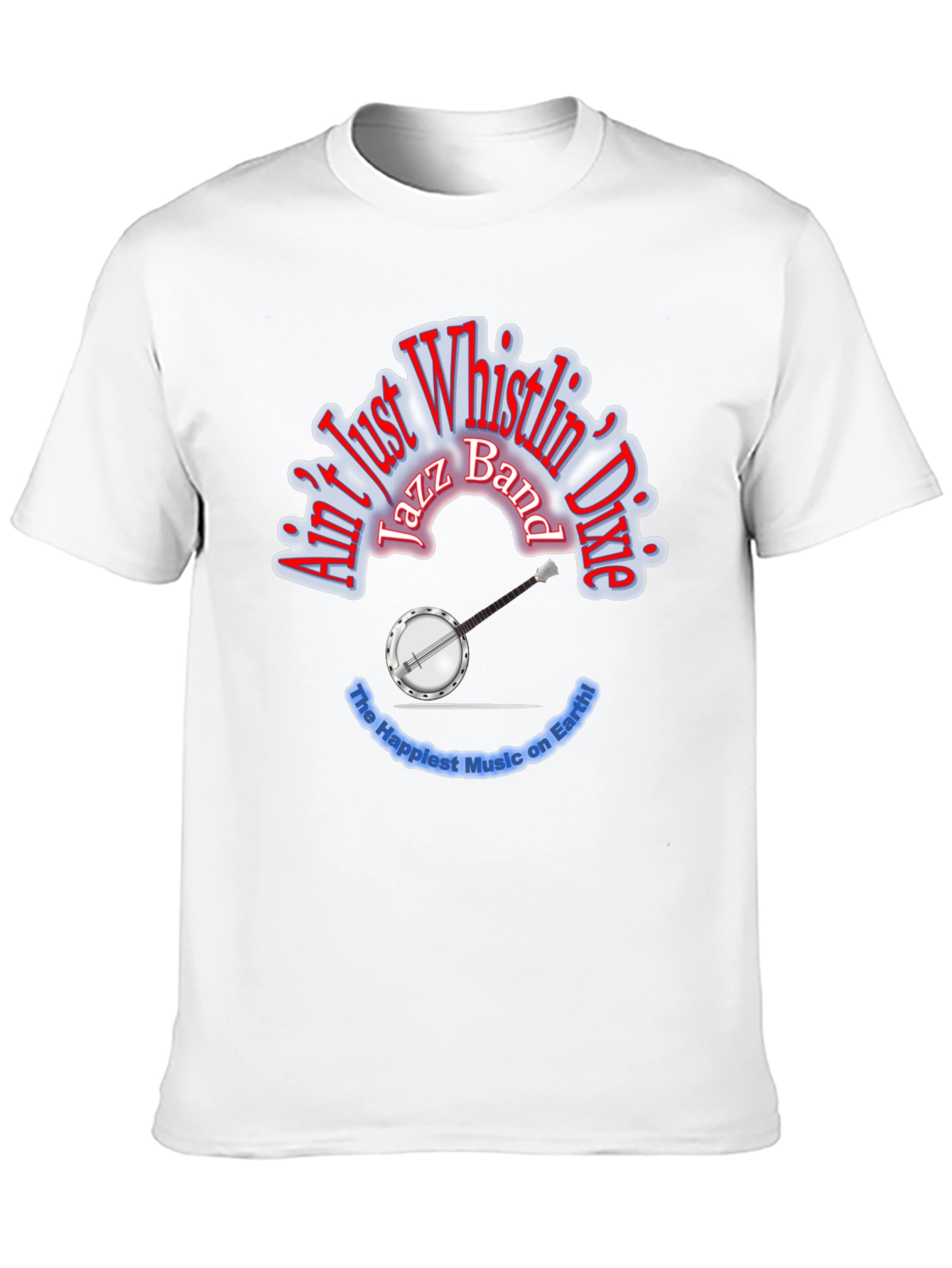 Aint Just Whistlin Dixie Jazz Band T-Shirt