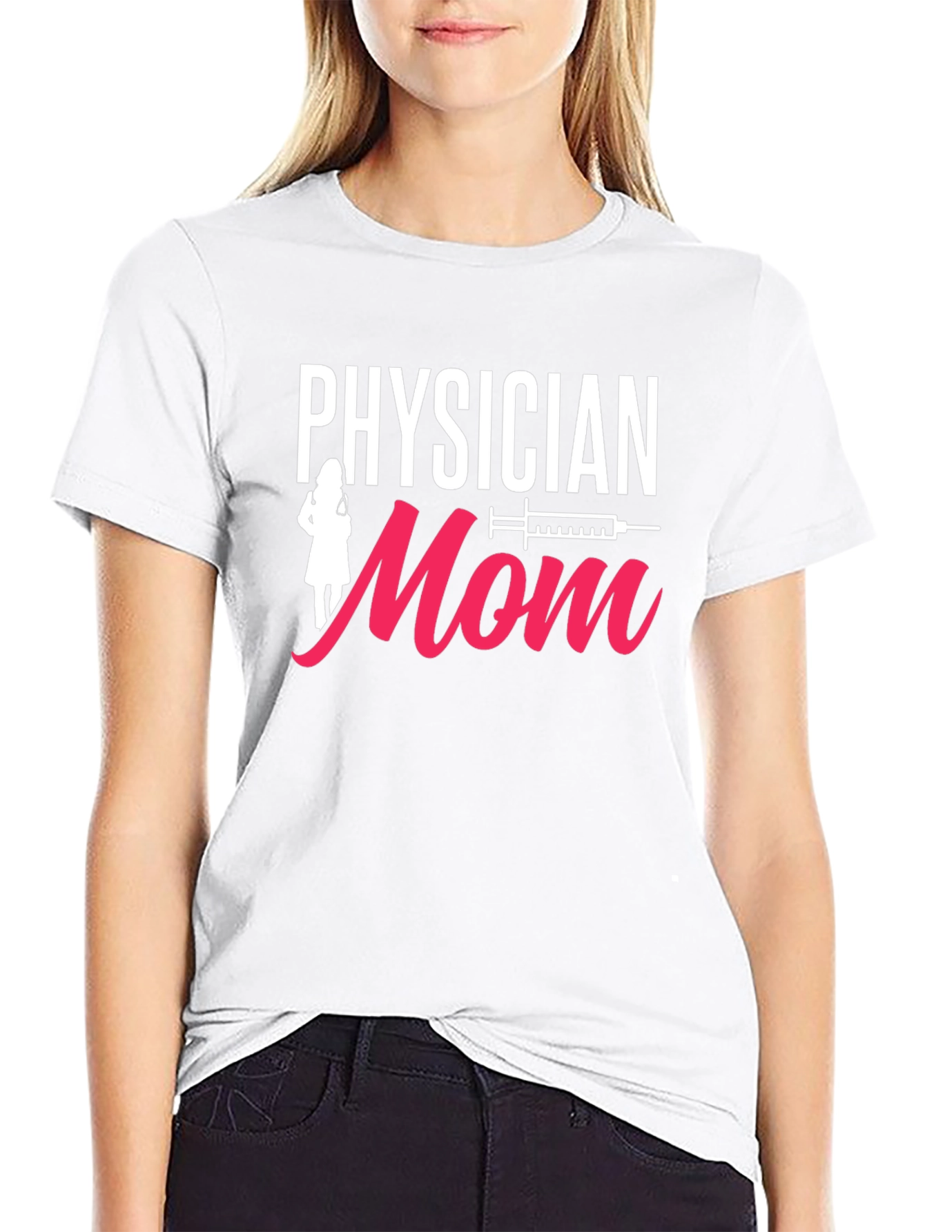 Physician Mom T-Shirt - Doctor Nurse Medical Gift
