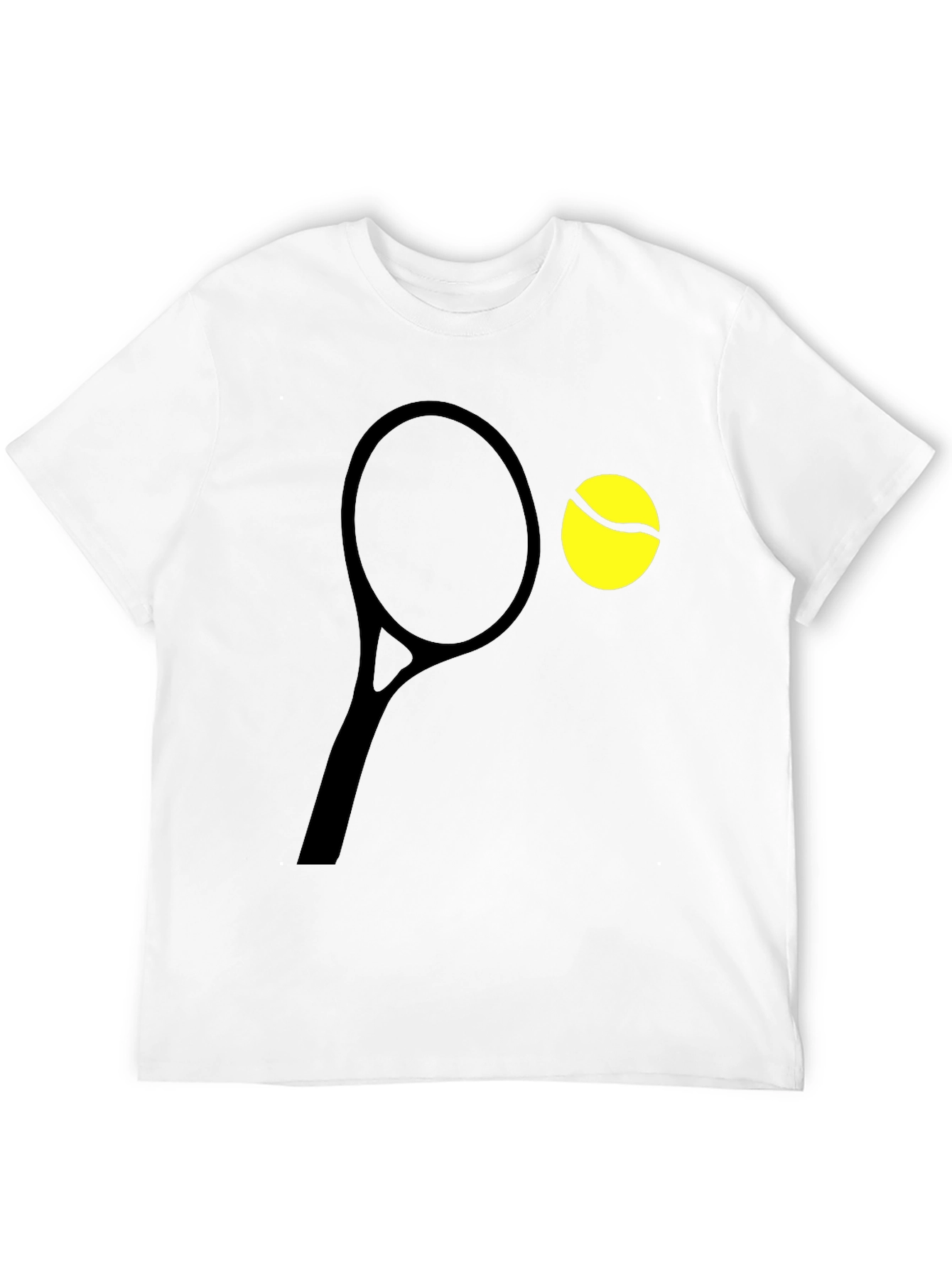 Tennis Racket Graphic T-Shirt