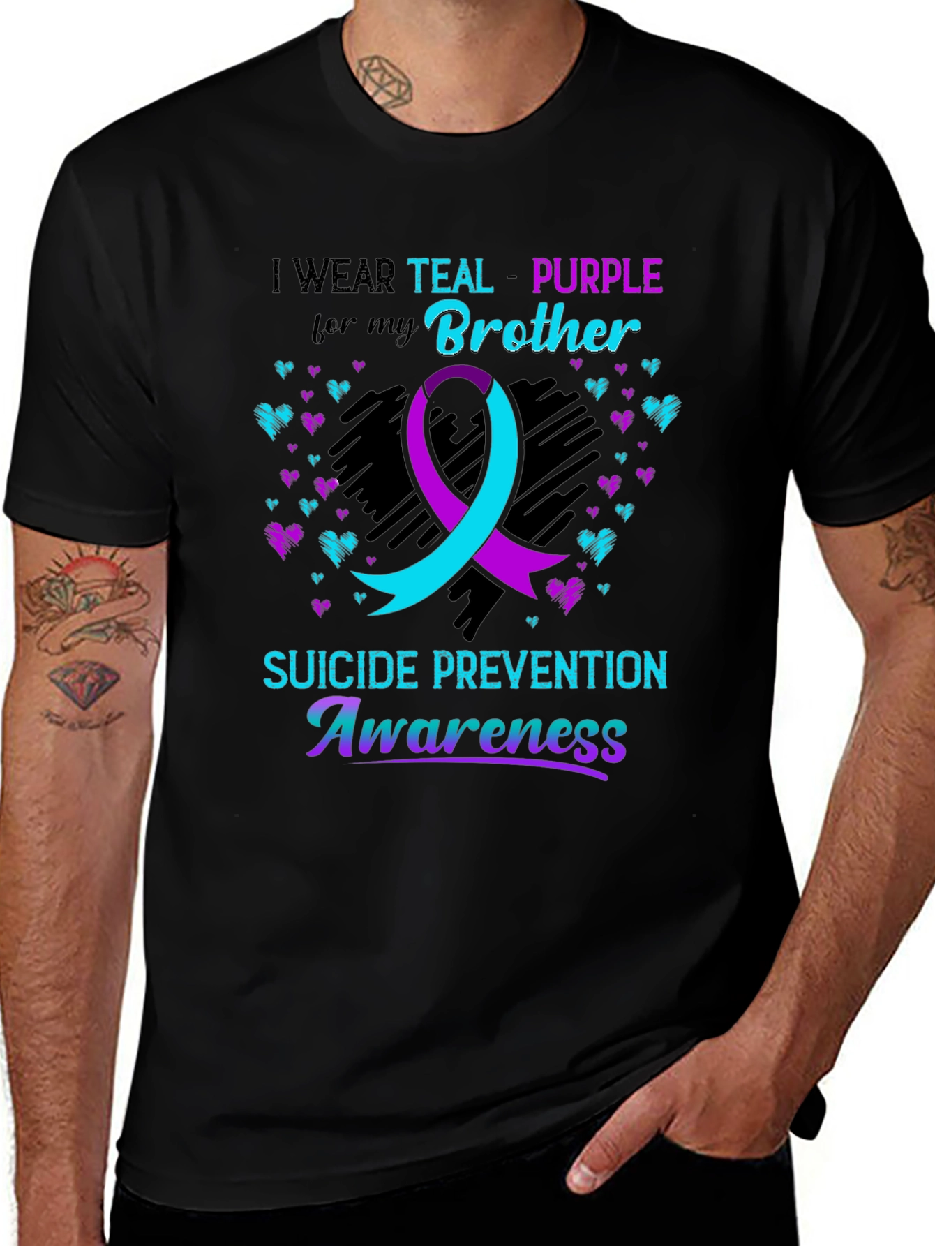 Suicide Prevention Awareness Brother T-Shirt