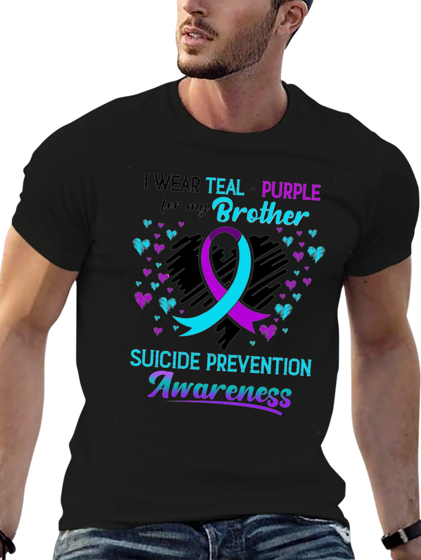 Suicide Prevention Awareness Brother T-Shirt